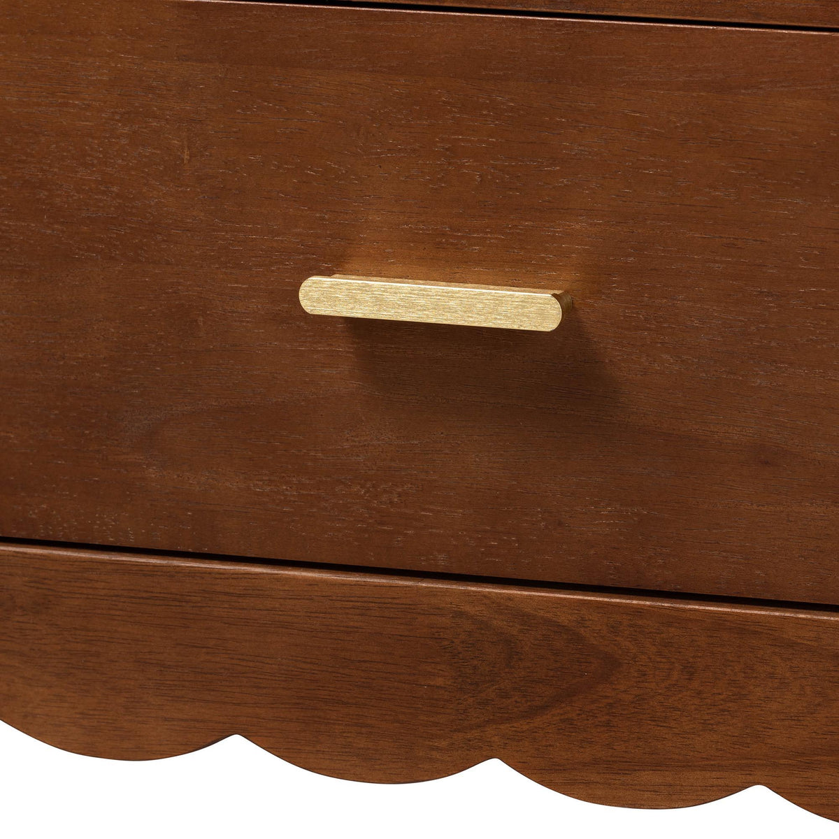 Danette Bobbin Wood 6-Drawer Dresser