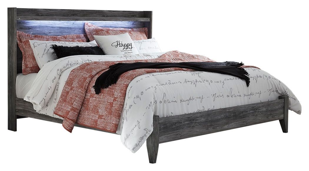 Signature Design by Ashley® Baystorm - LED Panel Bed | Meri Furniture