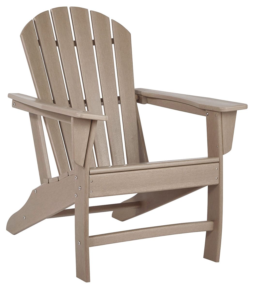 Signature Design by Ashley® Sundown Treasure - 2 Pc. - Adirondack Chair And Ottoman | Meri Furniture