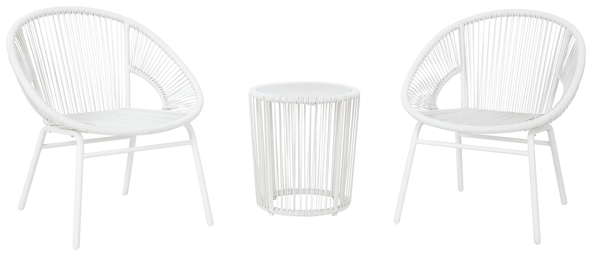 Signature Design by Ashley® Mandarin Cape - Outdoor Table Set | Meri Furniture