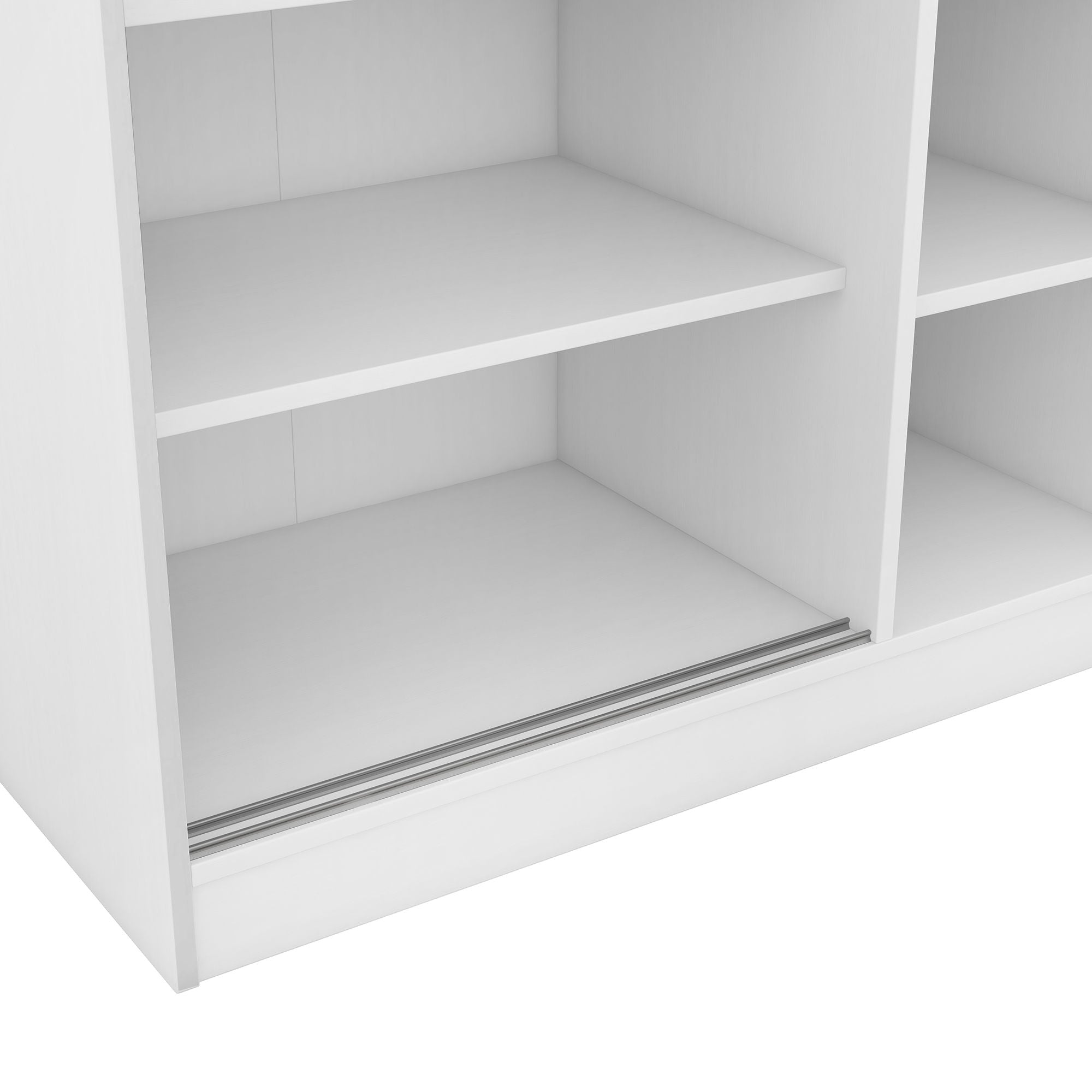 3 Door Shutter Wardrobe & Shelves