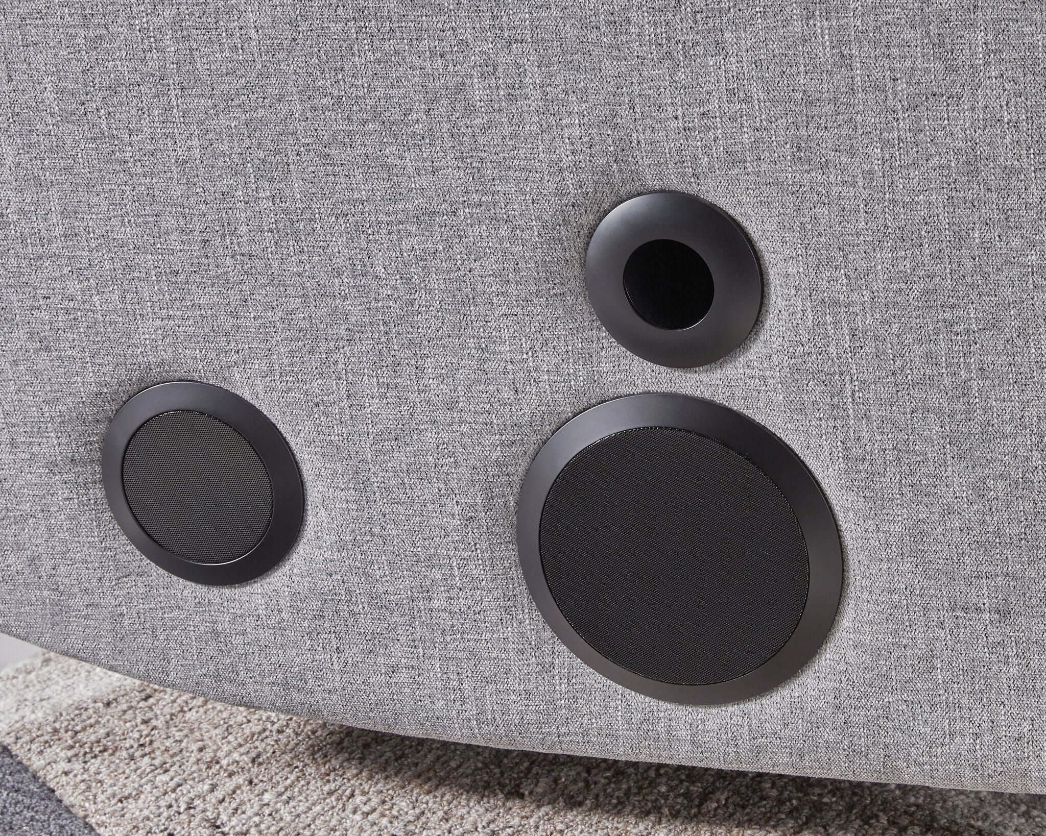 Pineland - Glider Power Recliner With Audio System - Pewter