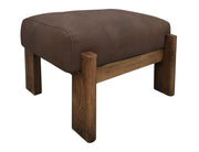 International Furniture Direct Balam - Ottoman - Dark Brown | Meri Furniture