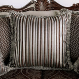 Navarre - Loveseat - Brown / White