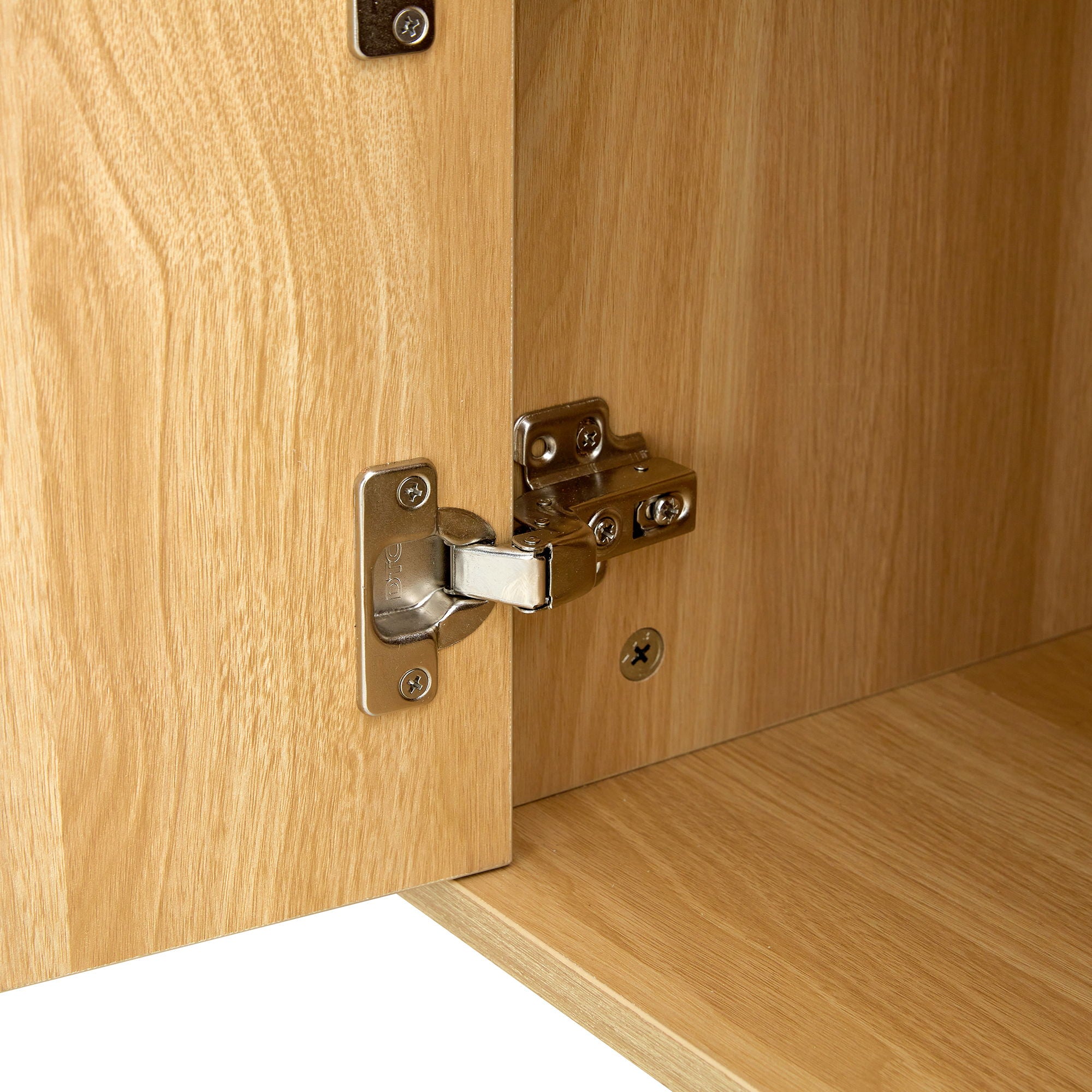 Spider- Web Textured Modern Coffee Table Geometric Art And Practical Design - Natural Wood