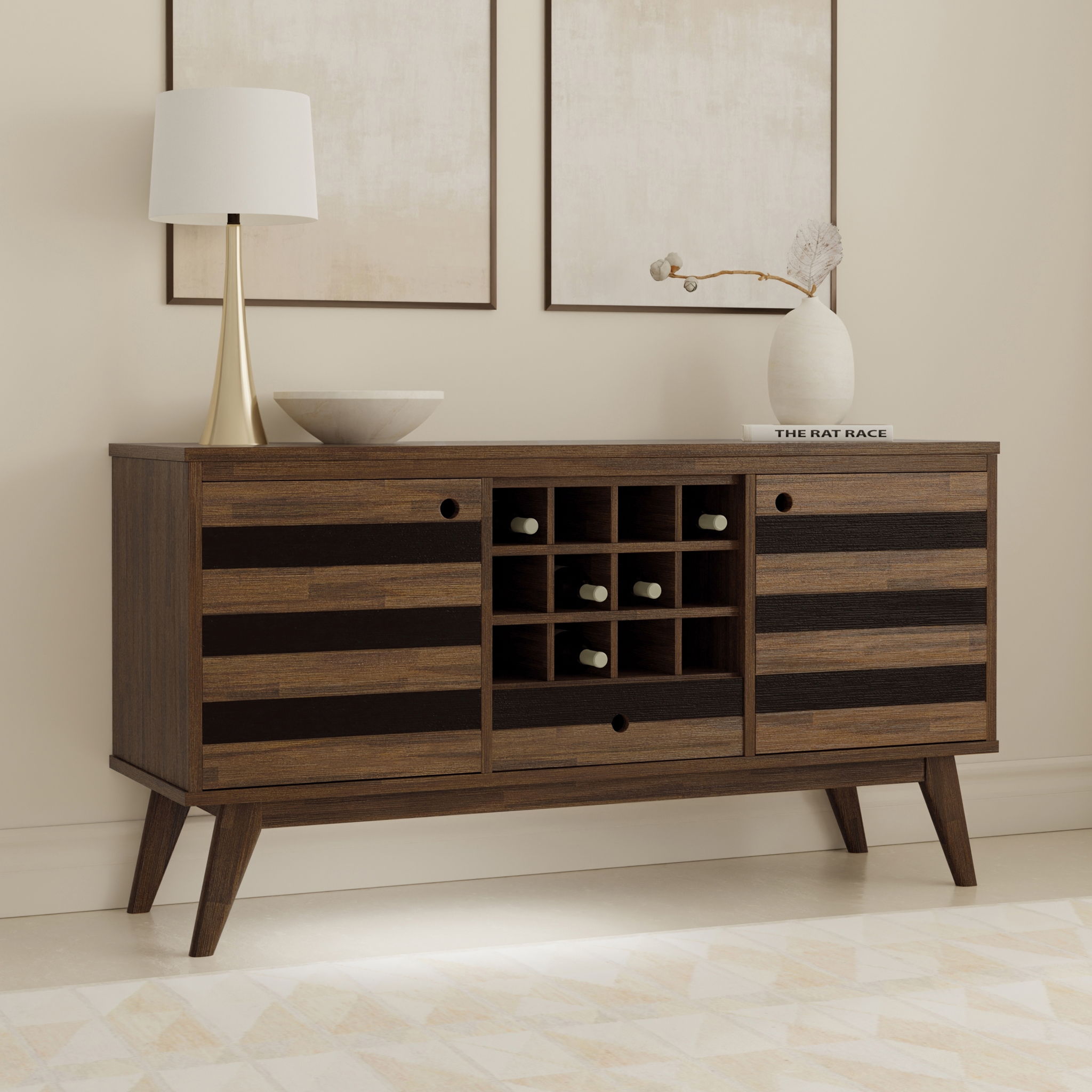 Clarkson - Sideboard With Storage - Brown