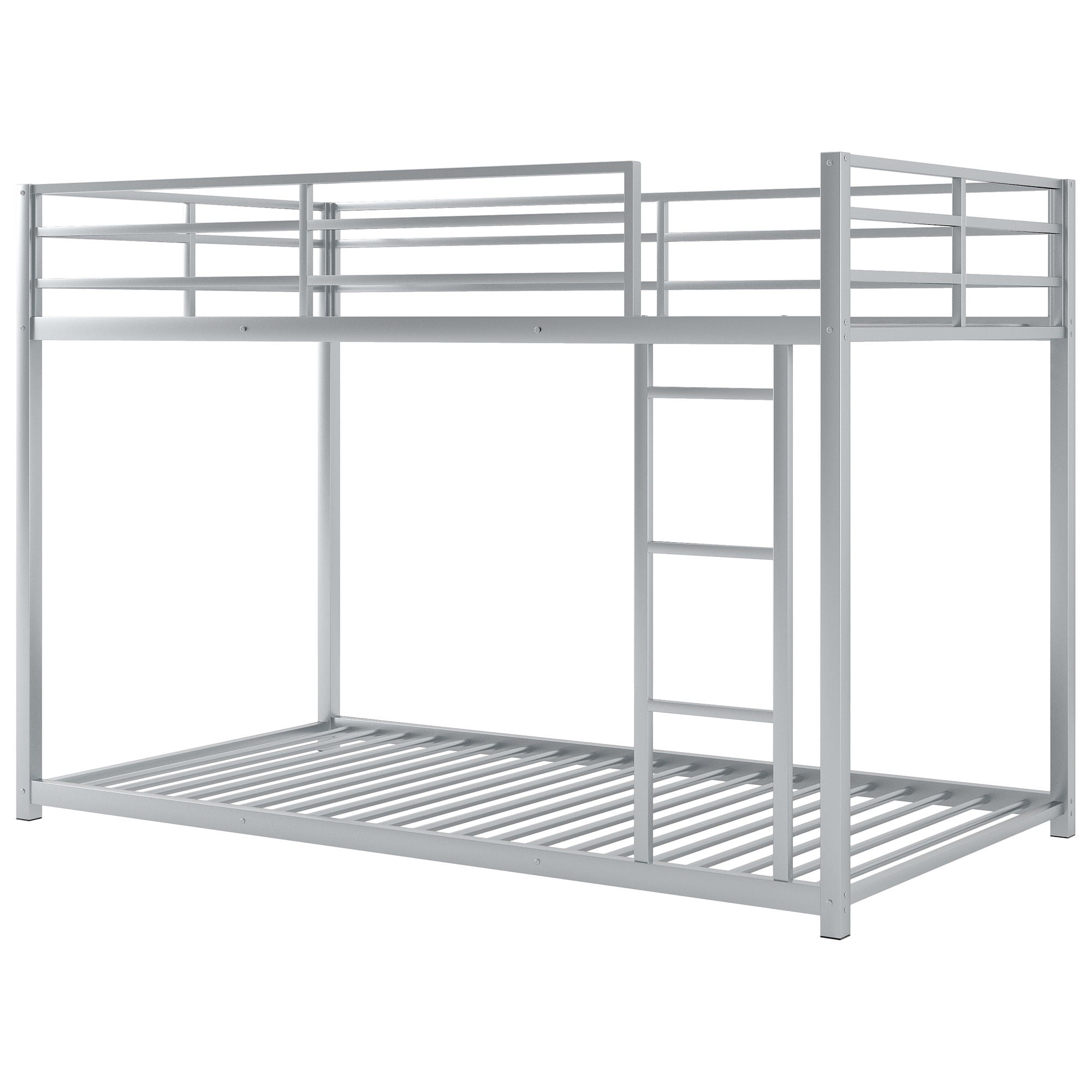 Metal Bunk Bed, Low Bunk Bed With Ladder