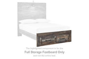 Drystan - Full Storage Footboard - Brown / Beige