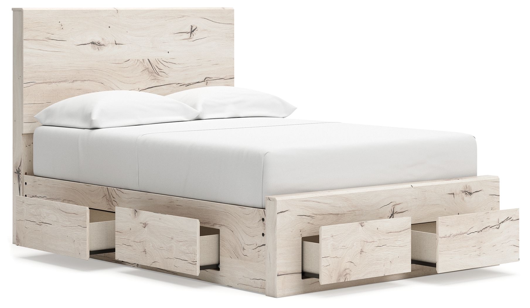 Signature Design by Ashley® Lawroy - Panel Bed With Storage | Meri Furniture