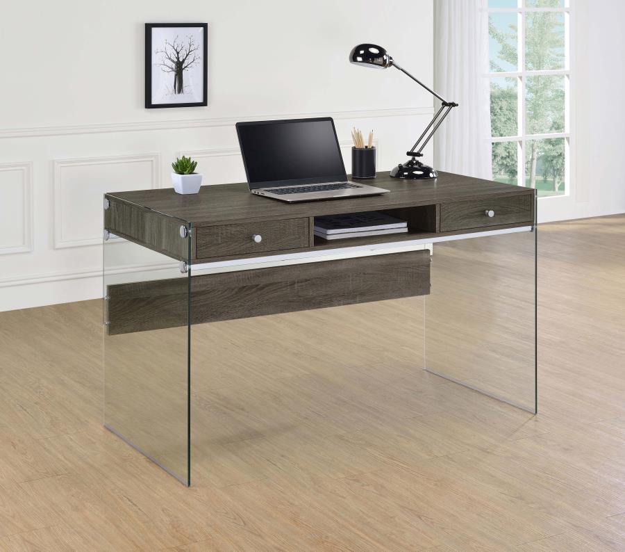Coaster Fine Furniture Dobrev - 2-Drawer Writing Desk | Meri Furniture