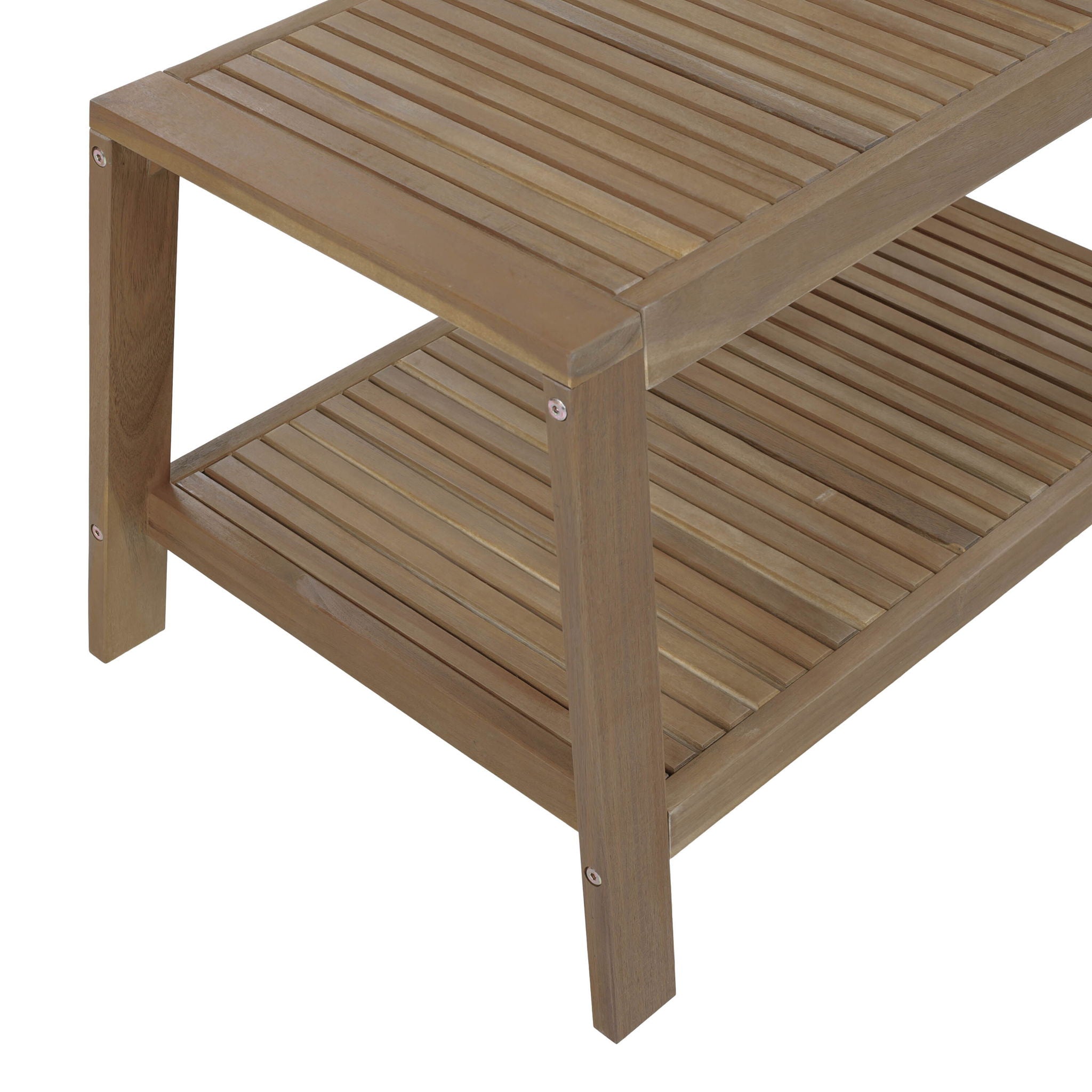 2 Piece Outdoor Conversation Set (Loveseat & Coffee Table With Water-Resistant Cushions)