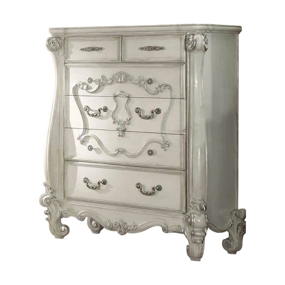 ACME The Versailles chest is the perfect accent to create the style of royalty your bedroom has been needing. | Meri Furniture