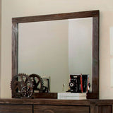 Furniture of America Rexburg - Mirror - Wire - Brushed Rustic Brown | Meri Furniture