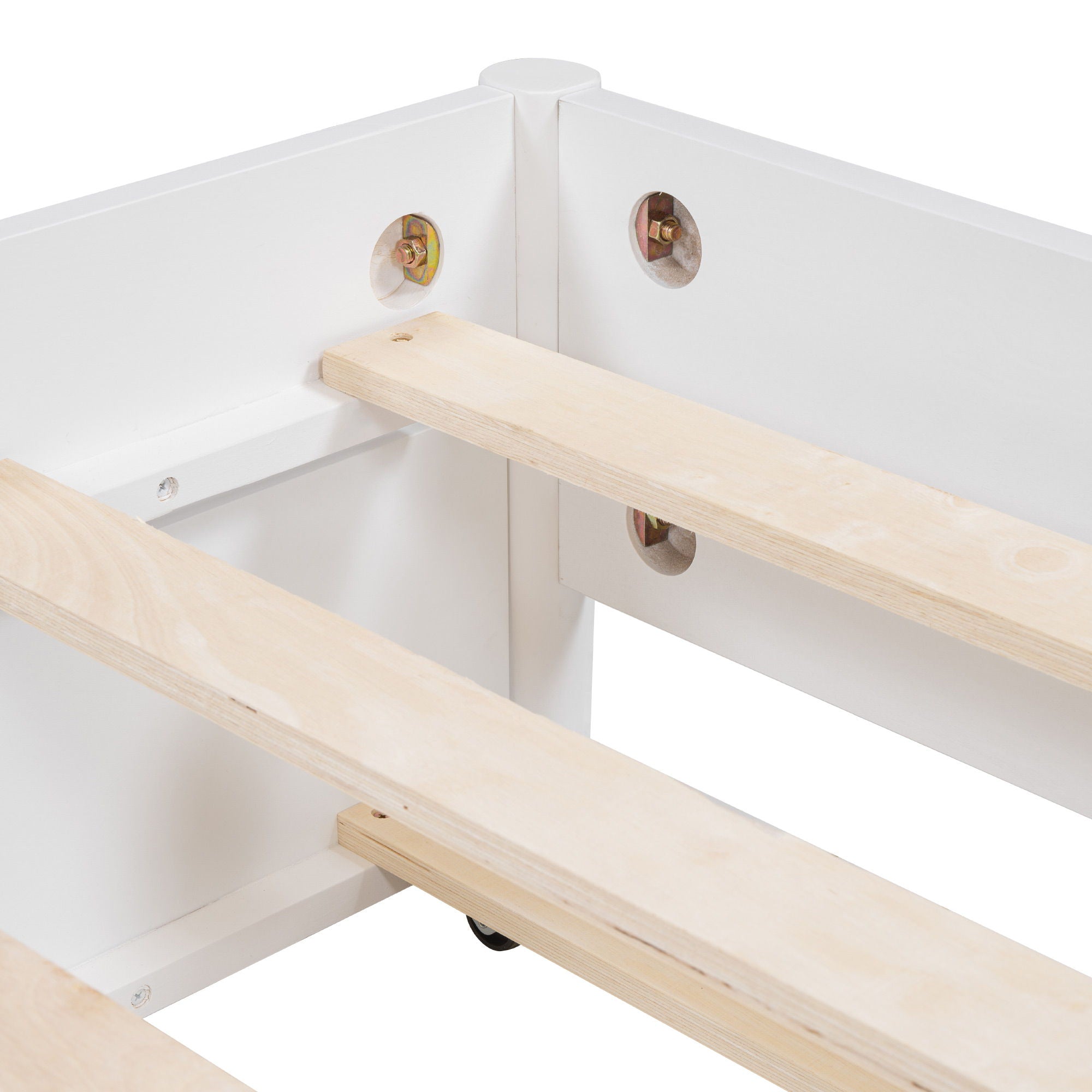 Platform Bed With 2 Big Drawers & Trundle