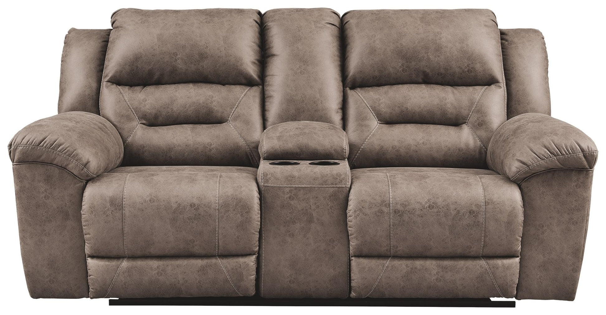 Ashley Furniture Stoneland - Reclining Loveseat | Meri Furniture