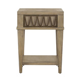 Liberty Furniture Devonshire - Chair Side Table - Weathered Sandstone | Meri Furniture