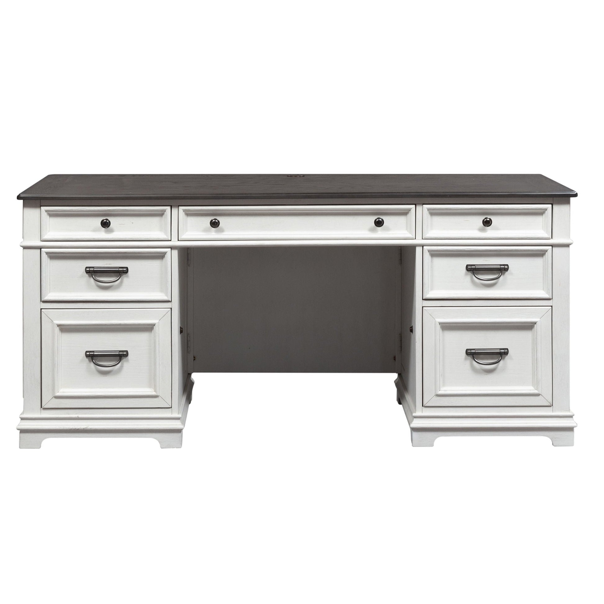Liberty Furniture Allyson Park - Desk - White | Meri Furniture