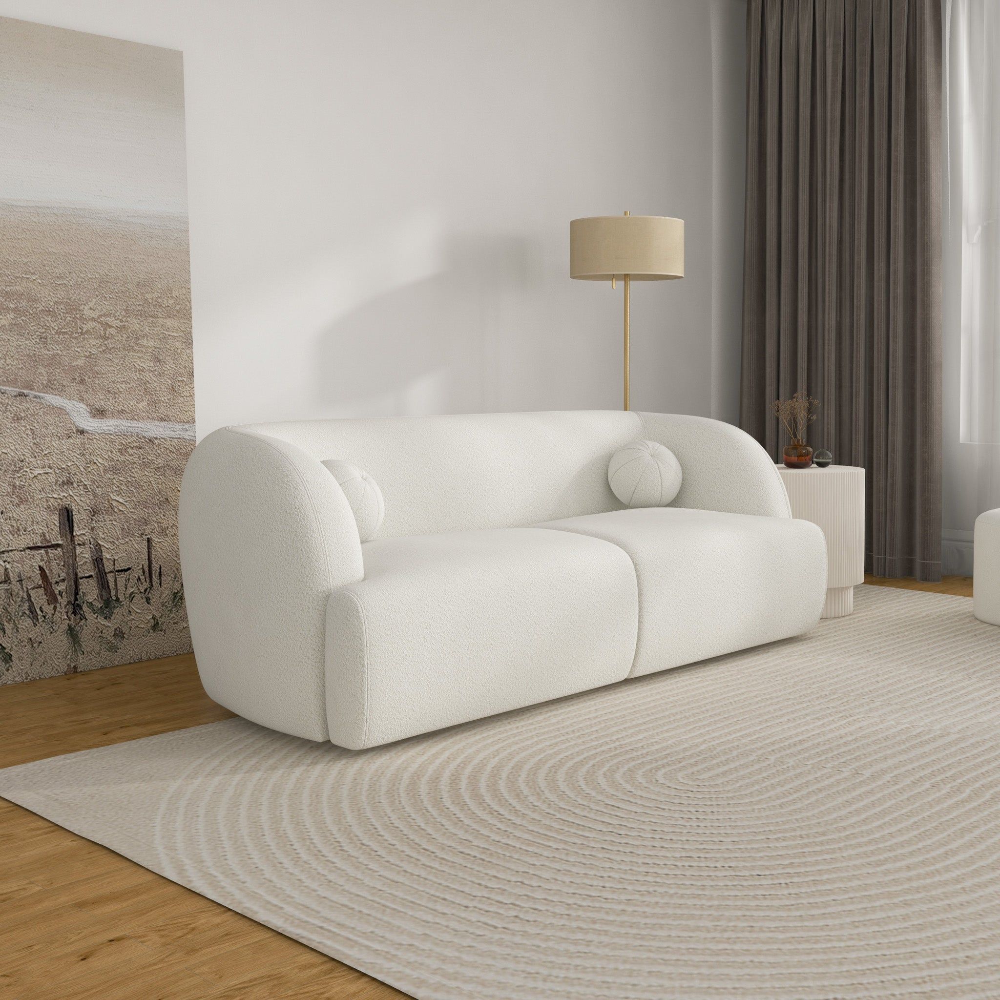 Anna - French Boucle Sofa