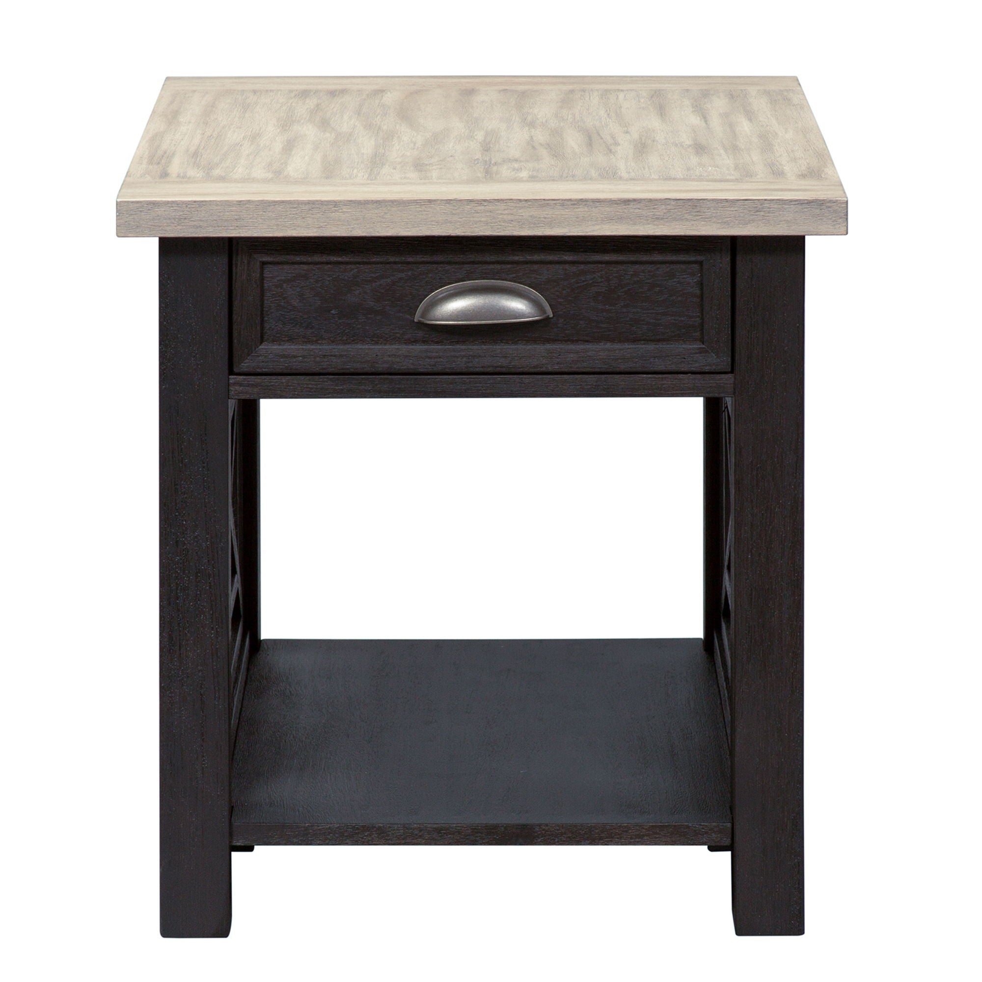 Heatherbrook - 3 Piece Table Set (1 Lift Top Cocktail 2 End Tables) - Black