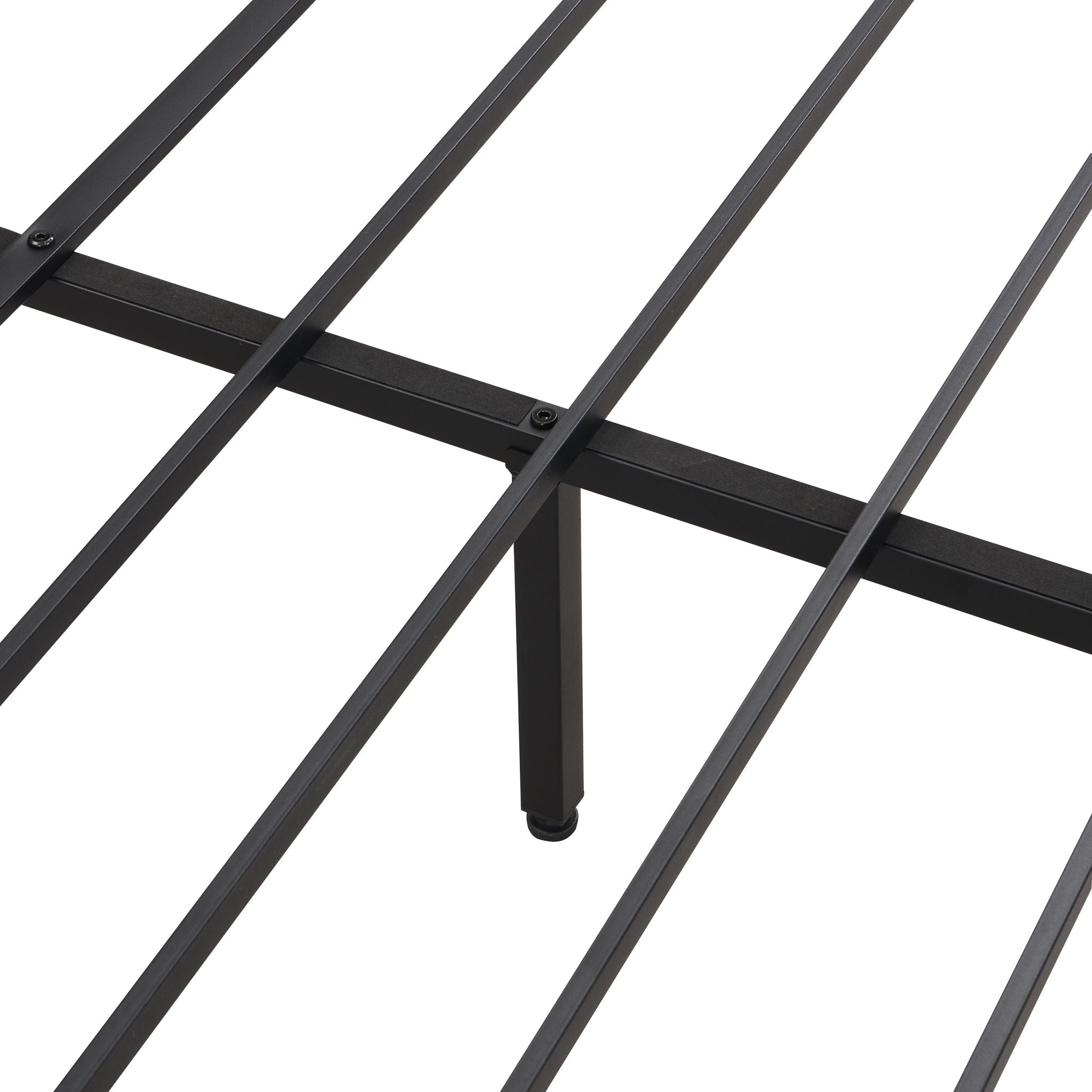 Modern Platform Bed, USB Charging Station, 2 Drawers, LED Lights