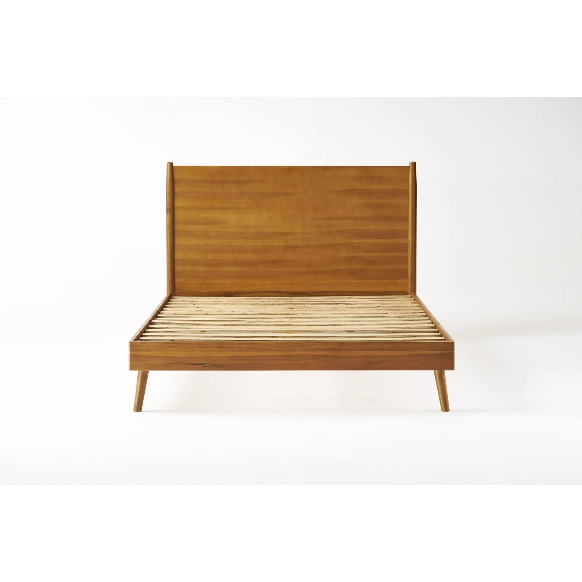 Okioki - Mid-Century Wood Bed