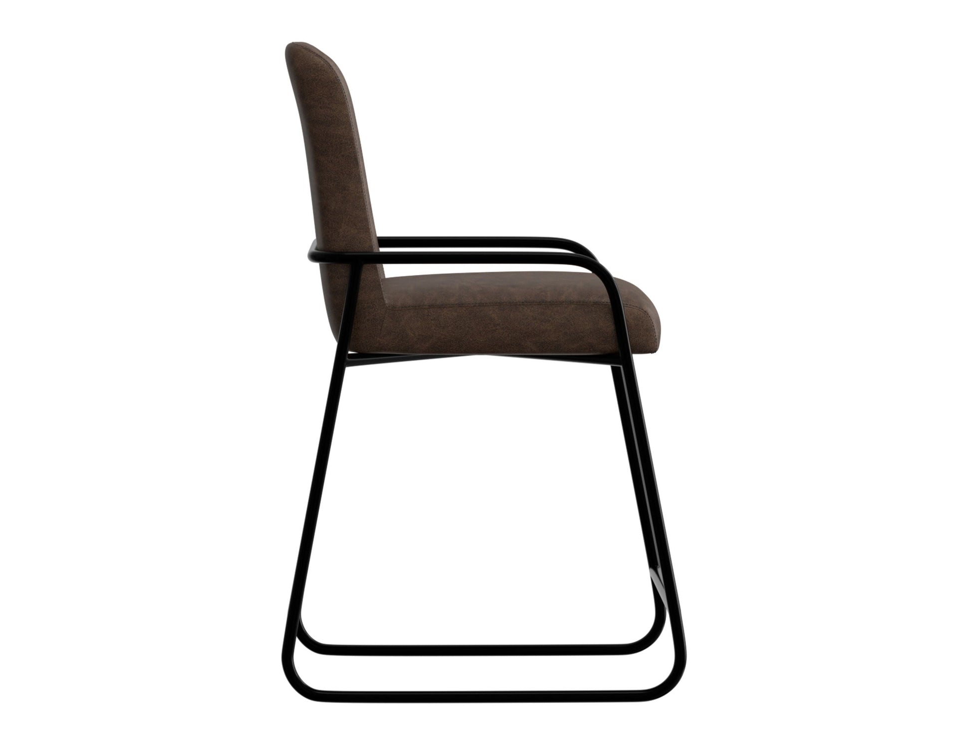 International Furniture Direct Comala - PU Bar Stool - Chocolate Brown | Meri Furniture