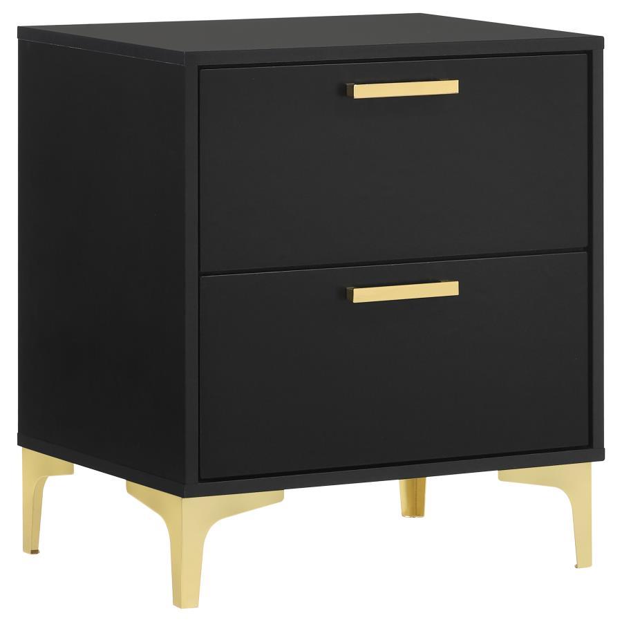 Coaster Fine Furniture Kendall - 2-Drawer Nightstand | Meri Furniture