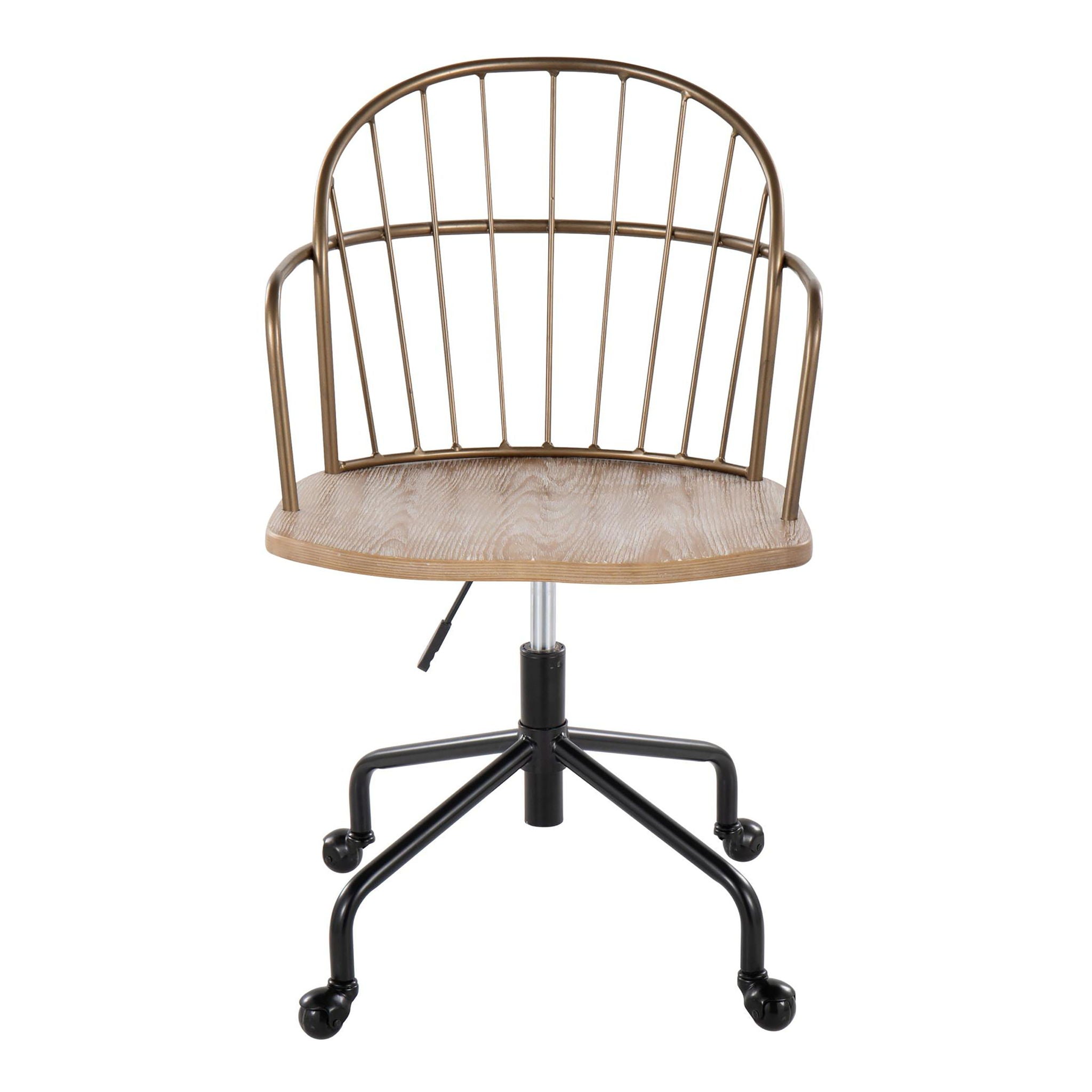 Riley - Farmhouse Adjustable Office Chair