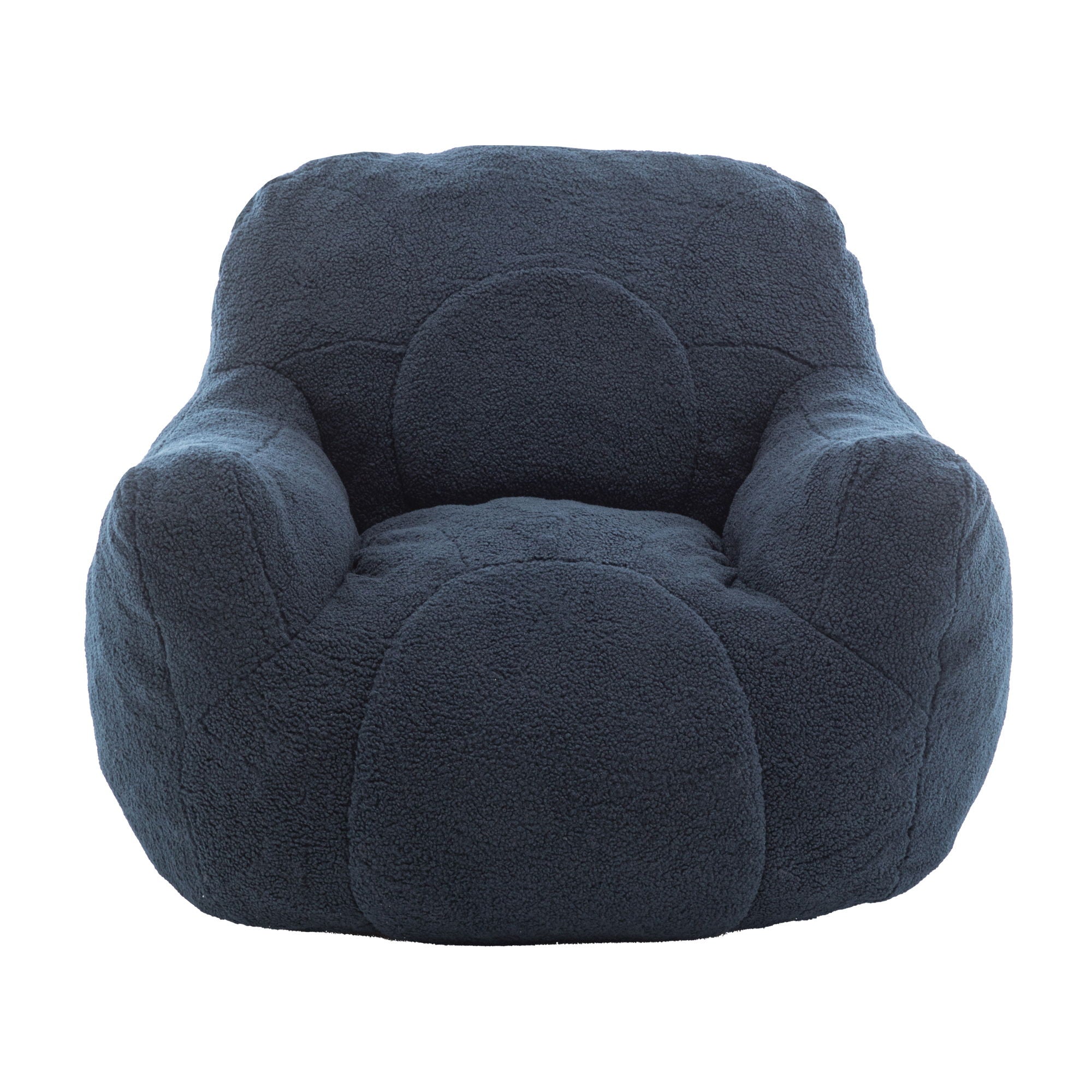 Comfy Bean Bag Chair With Filler, Fluffy And Cozy Seating