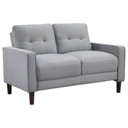 Coaster Fine Furniture Bowen - Upholstered Track Arm Tufted Loveseat | Meri Furniture