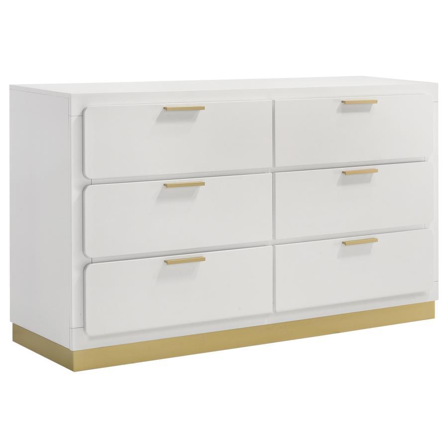 Coaster Fine Furniture Caraway - 6-Drawer Dresser | Meri Furniture