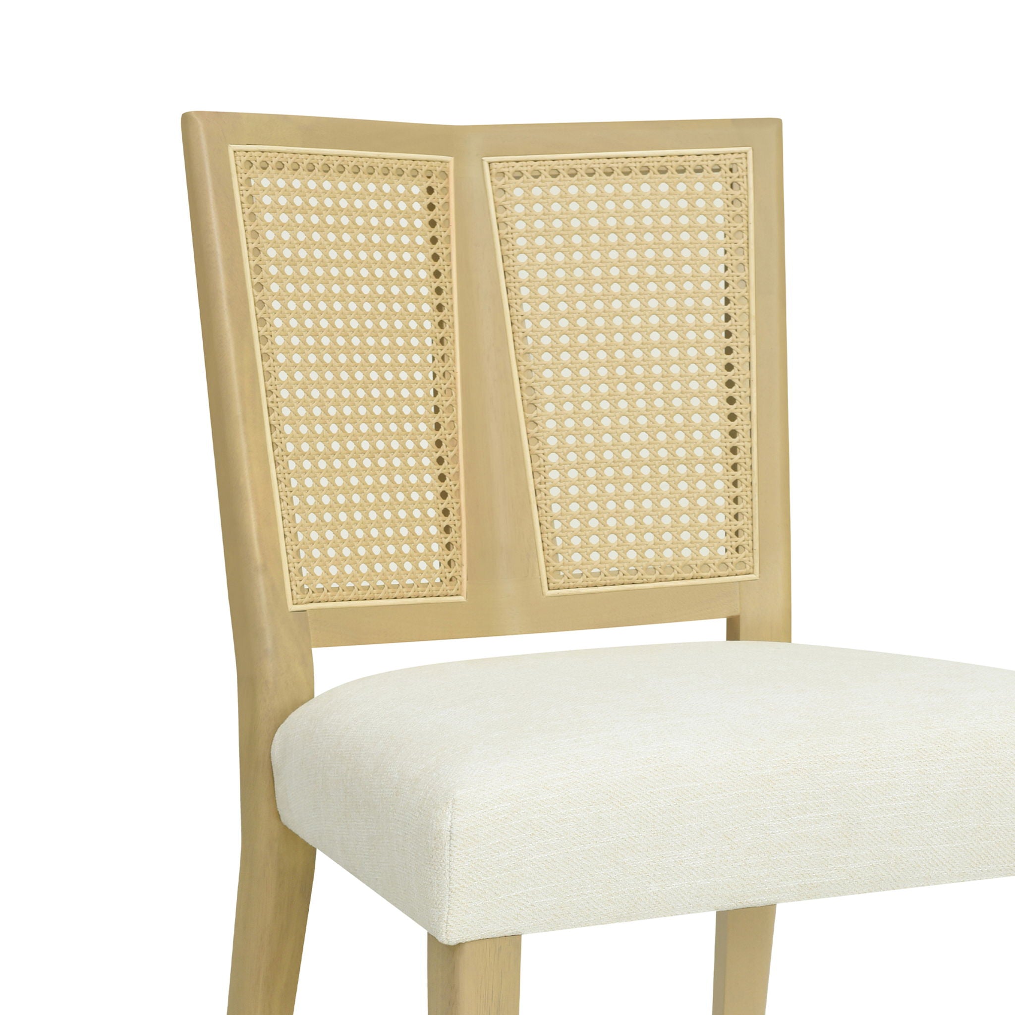 Rattan Dining Chair Without Arms (Set of 2)