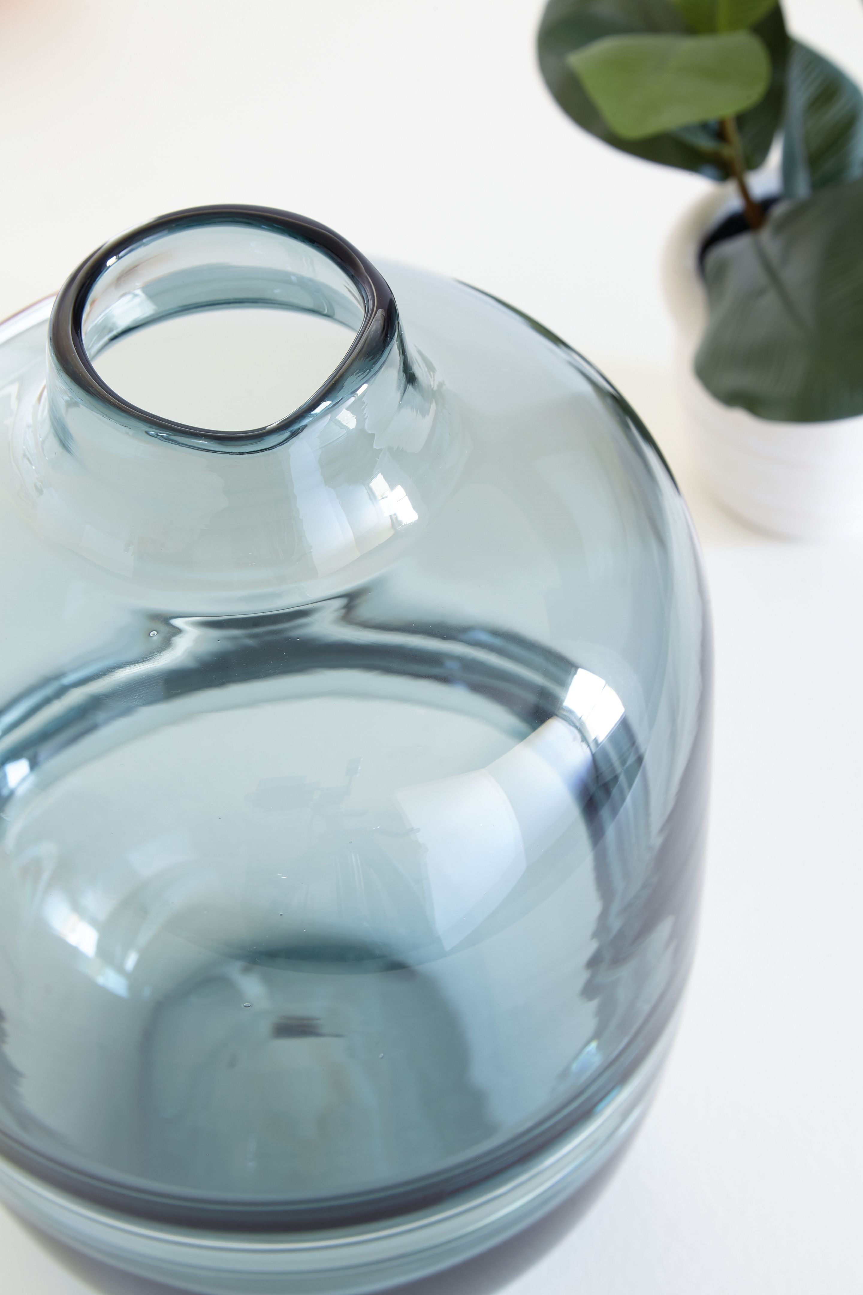 Signature Design by Ashley® Lemmitt - Teal - Vase | Meri Furniture