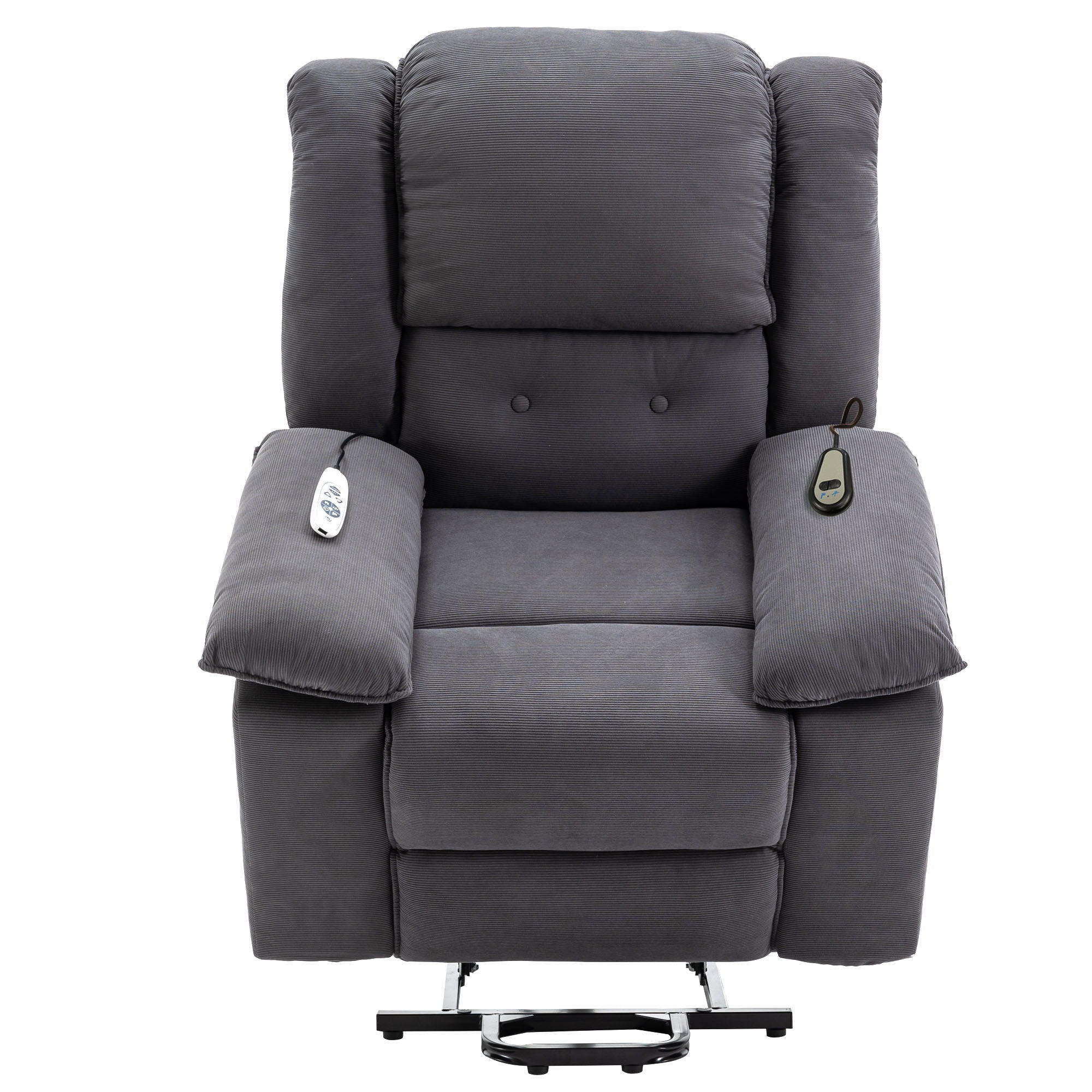 Massage Recliner Power Lift Chair With Adjustable Massage And Heating Function