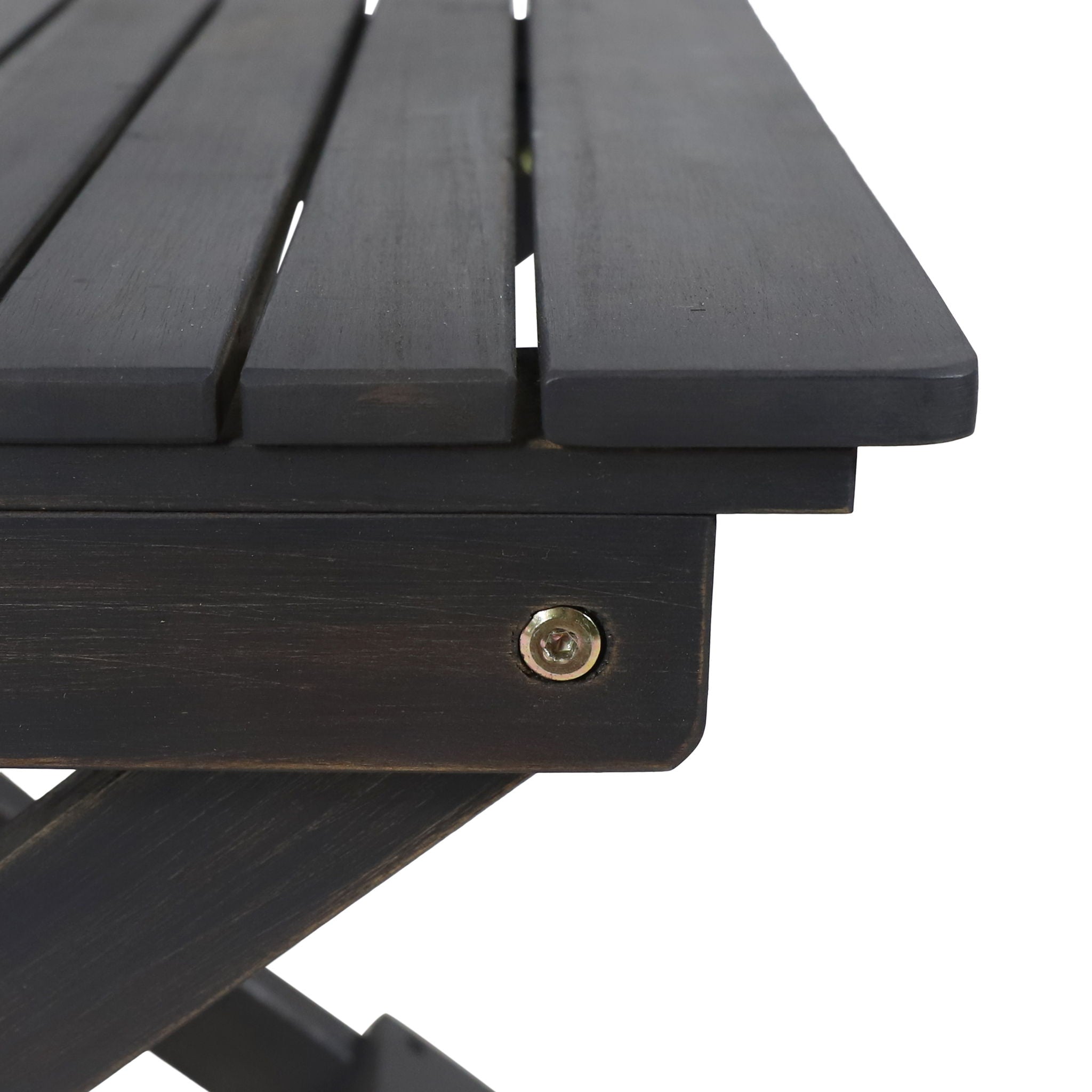 Outdoor Folding Wooden Side Table