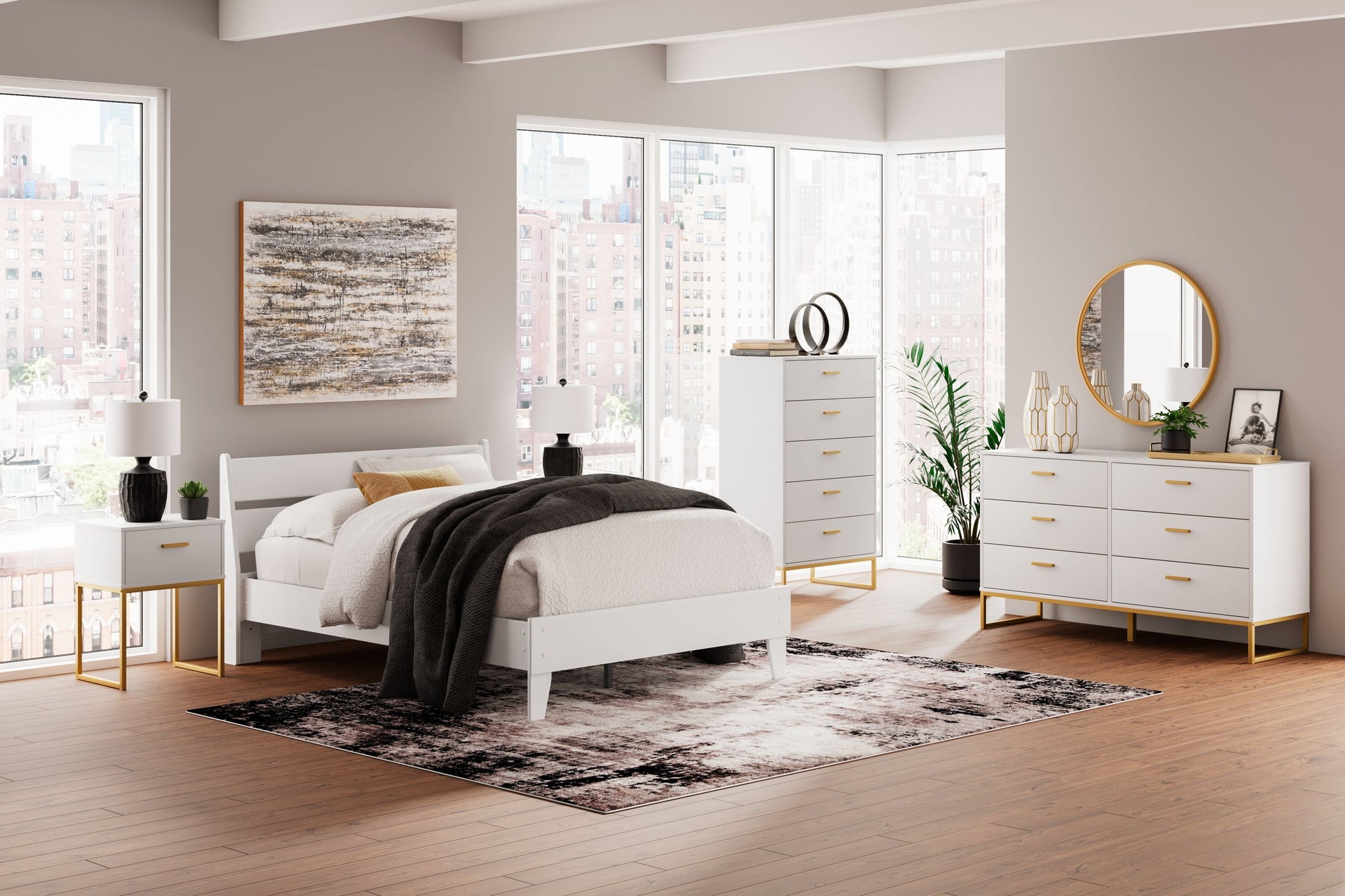 Signature Design by Ashley® Socalle - Bedroom Set | Meri Furniture