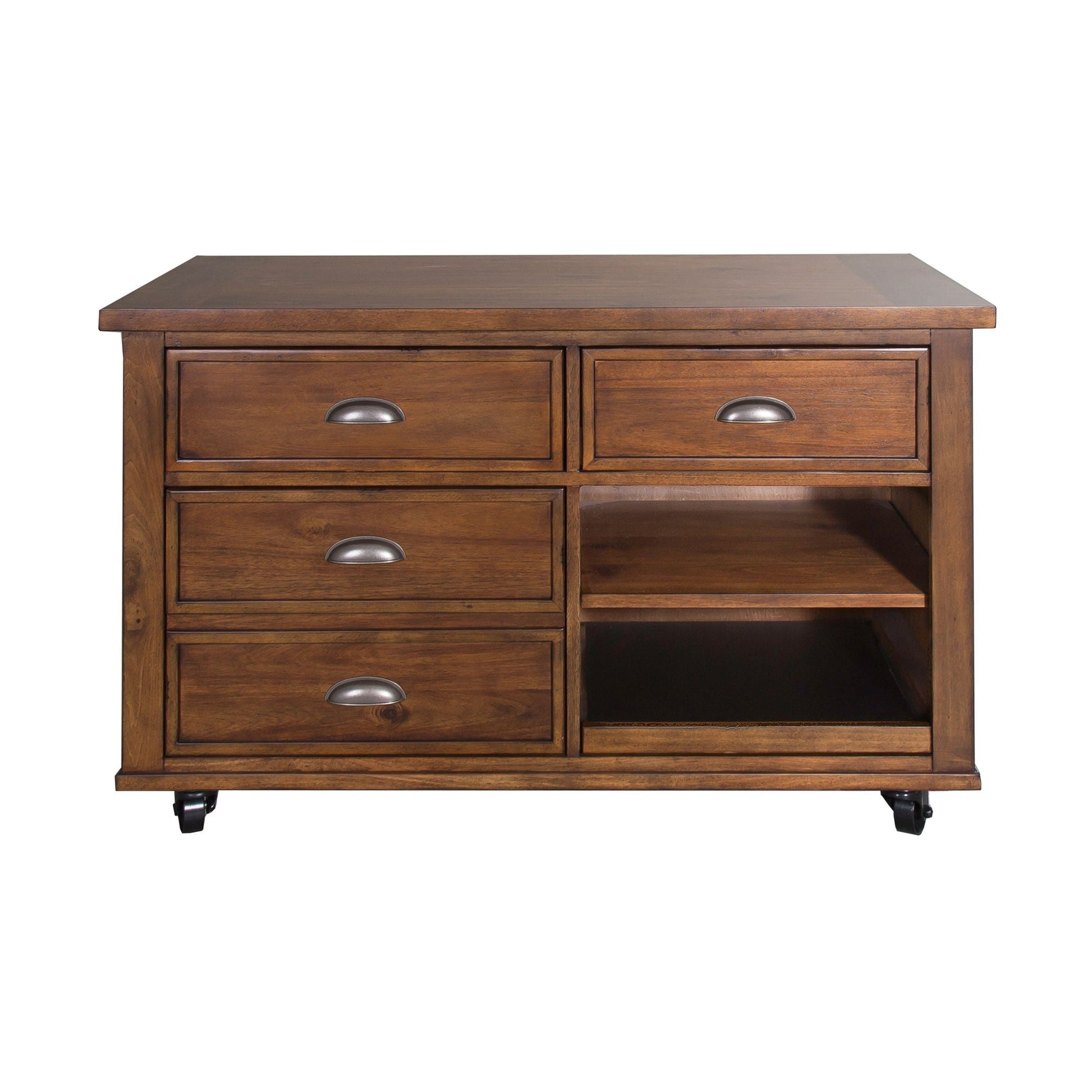 Liberty Furniture Arlington House - Credenza - Dark Brown | Meri Furniture
