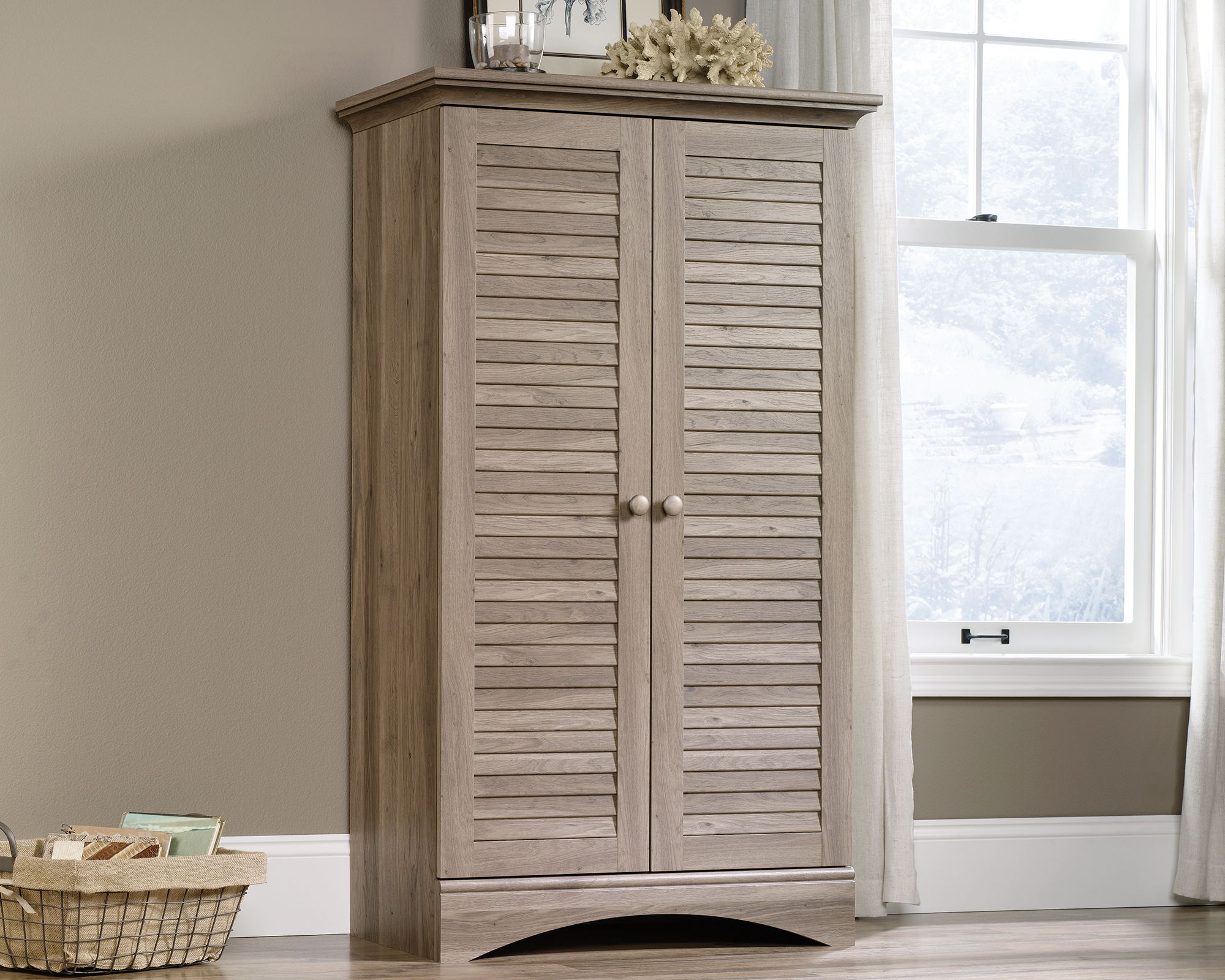 Storage Cabinet Salt Oak