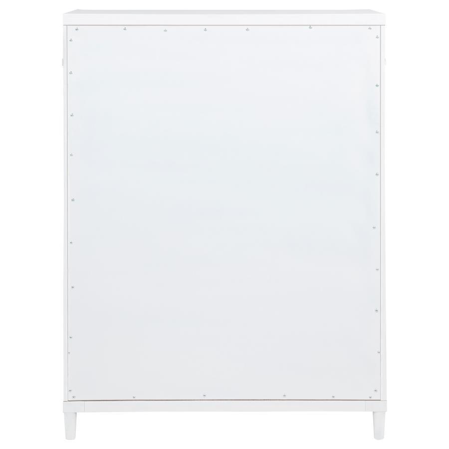 Gracemont - 5-Drawer Bedroom Chest Of Drawers - White