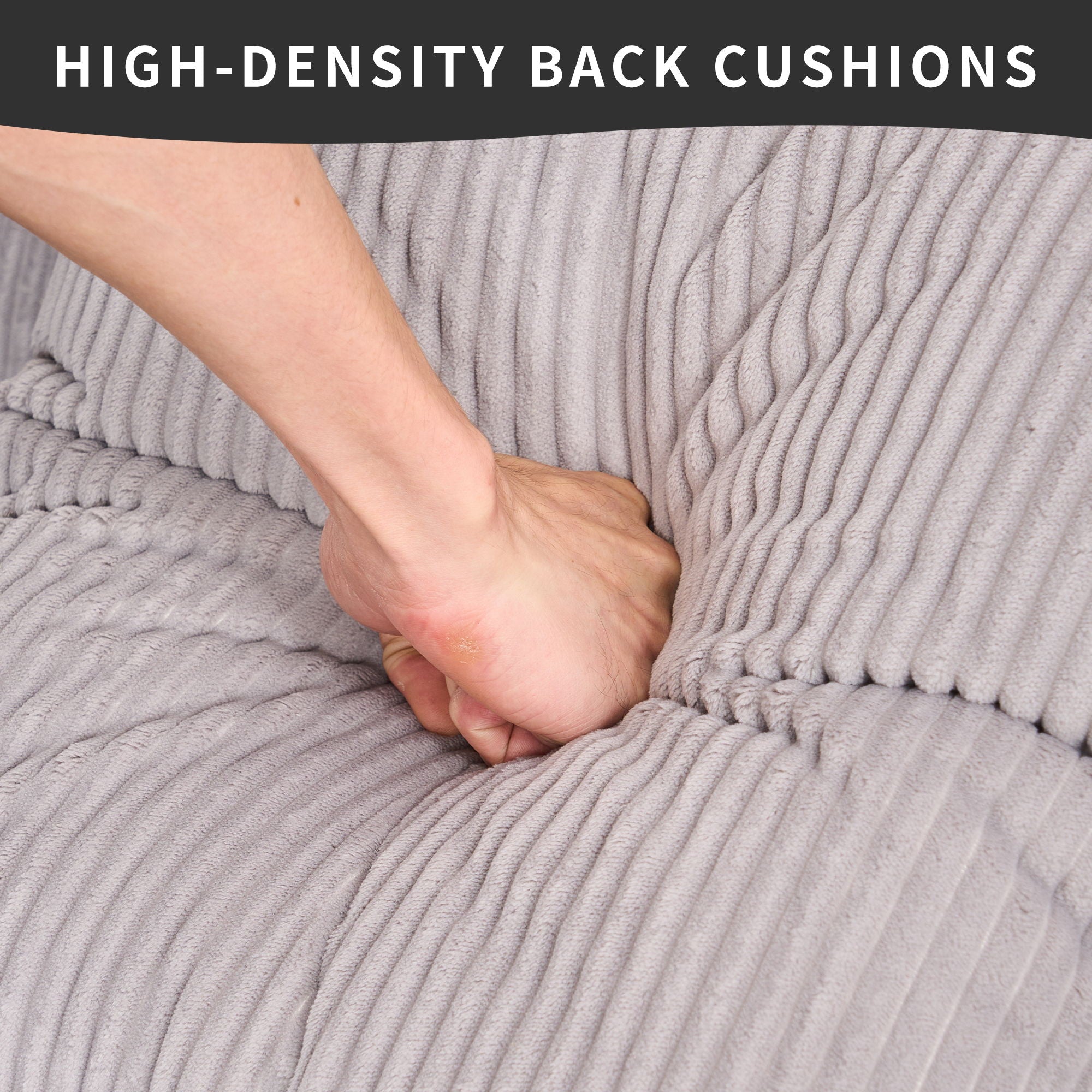 Combined 3 Seater Sofa With 4 Pillows