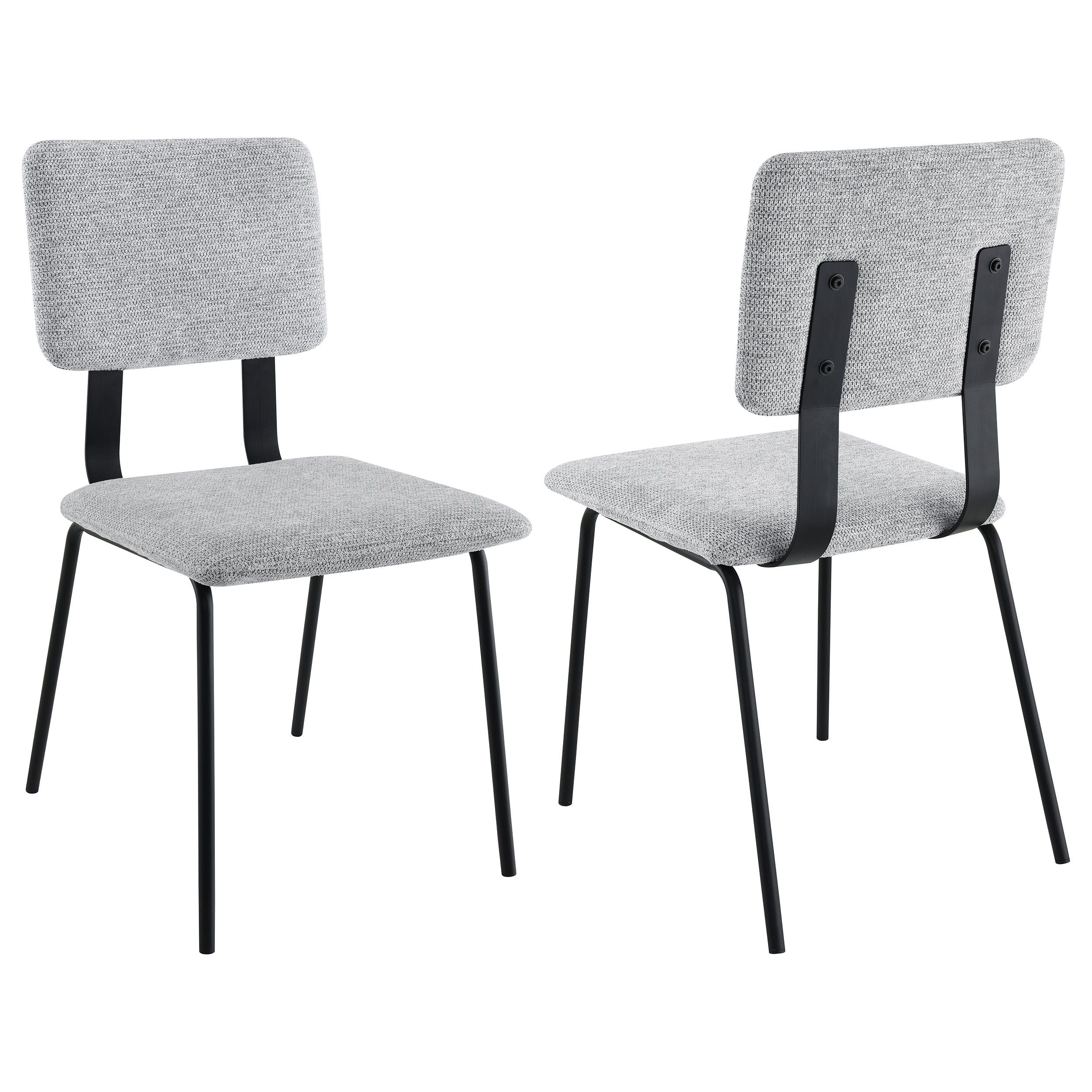 Coaster Fine Furniture Calla - Fabric Upholstered Dining Side Chair (Set of 2) | Meri Furniture