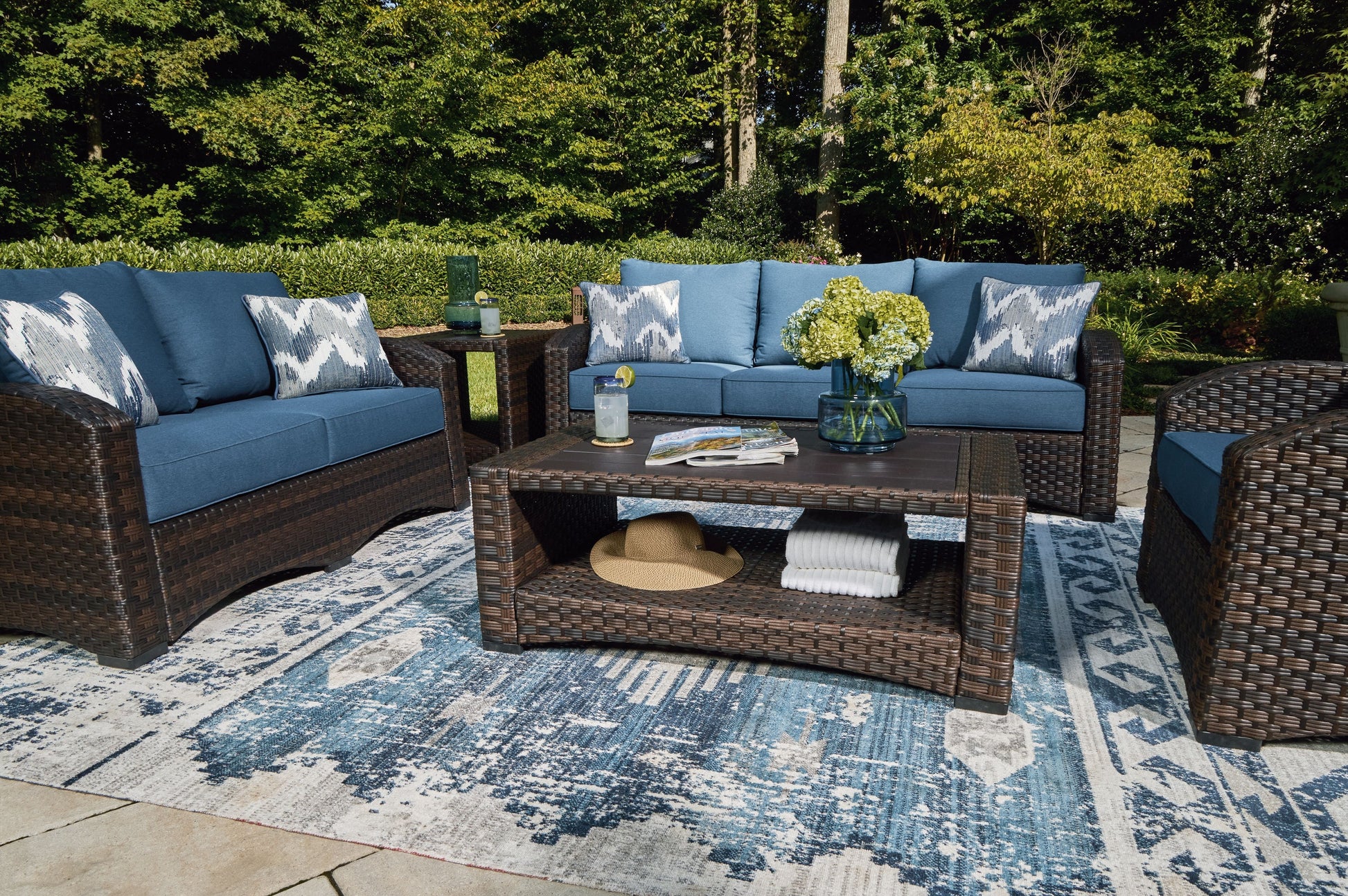 Signature Design by Ashley® Windglow - Outdoor Set | Meri Furniture