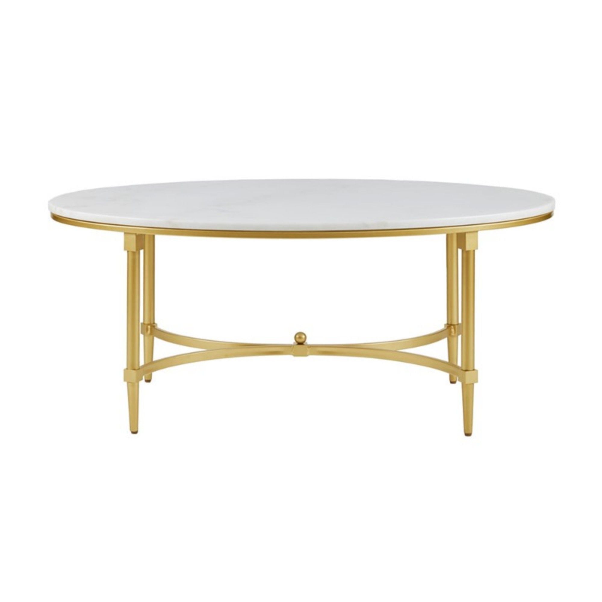 Bordeaux - Coffee Table - White / Gold