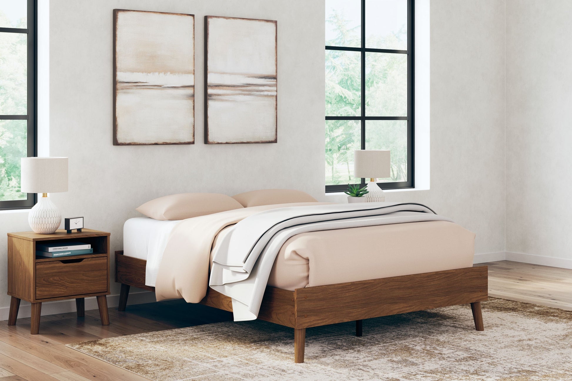 Signature Design by Ashley® Fordmont - Platform Bed | Meri Furniture