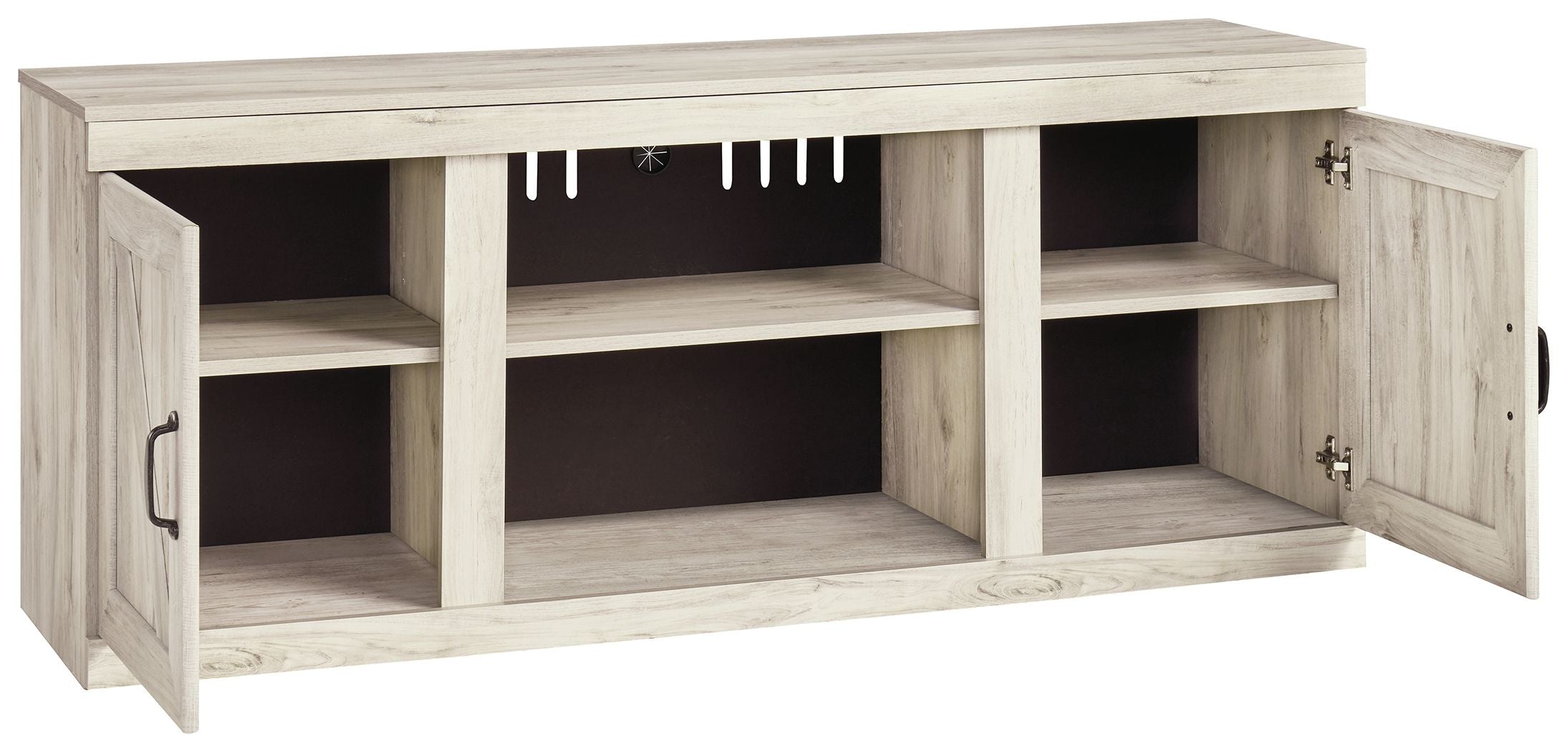 Signature Design by Ashley® Bellaby - TV Stand W/Fireplace Option | Meri Furniture