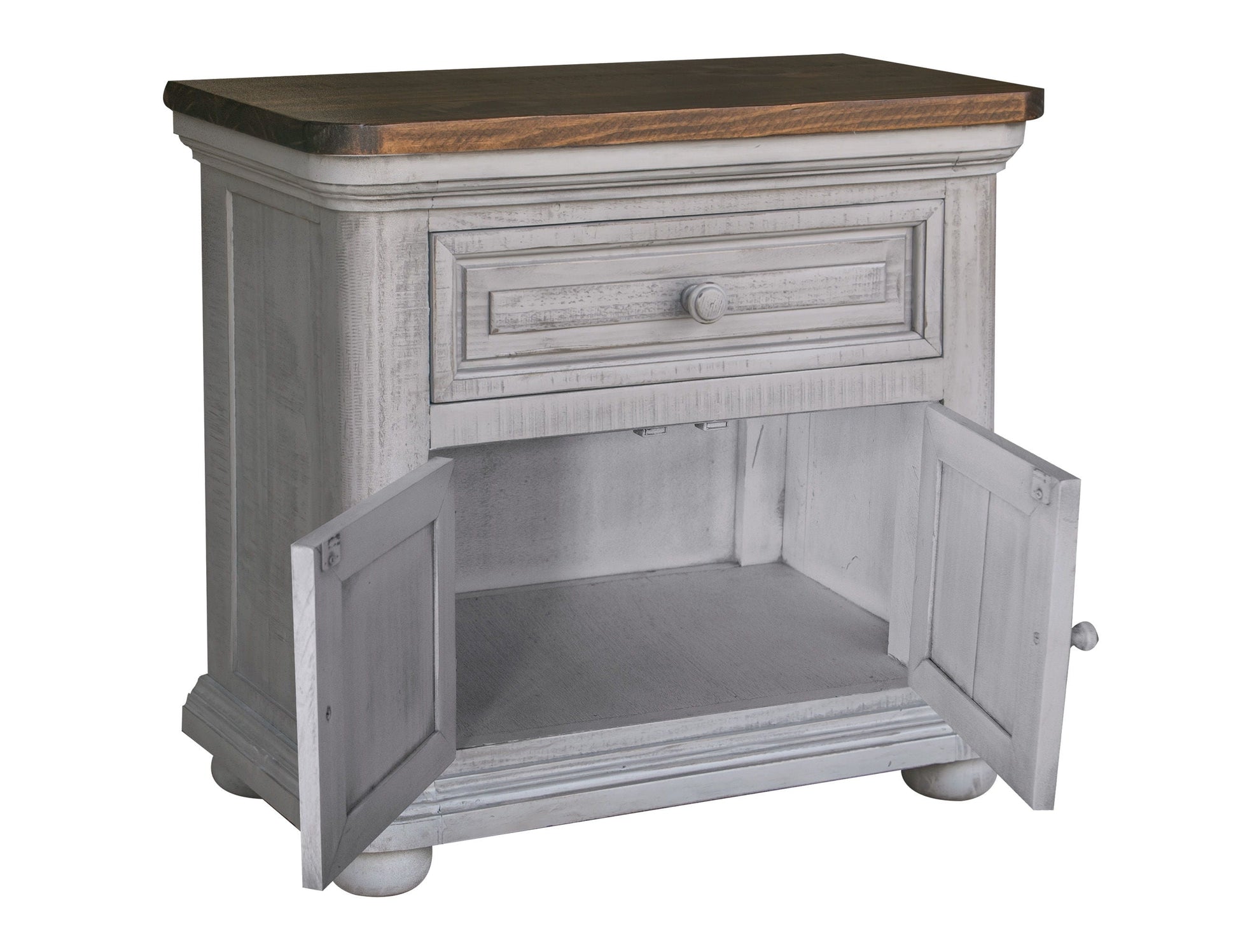 International Furniture Direct Luna - Nightstand | Meri Furniture
