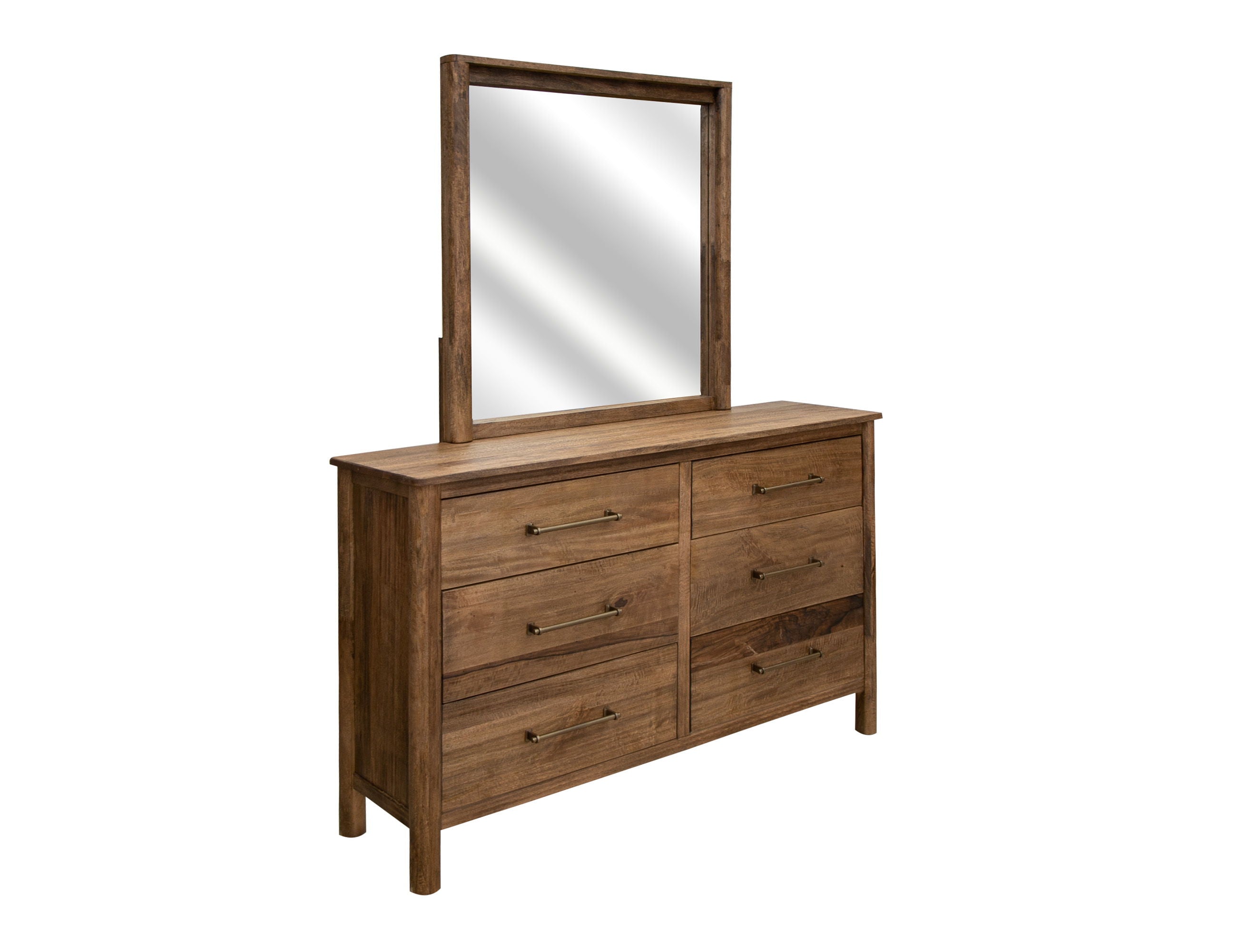 International Furniture Direct Olimpia - Dresser - Towny Brown | Meri Furniture