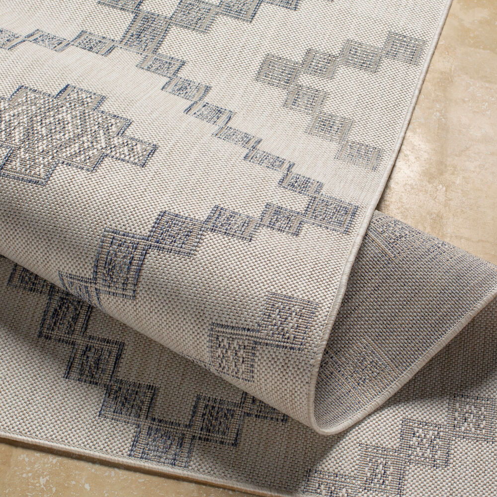 Tuareg Machine Woven Rug