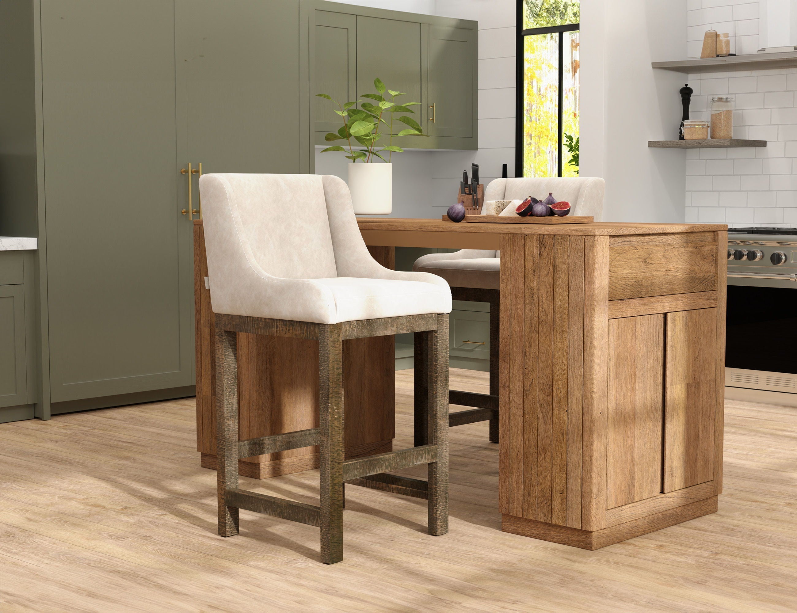 International Furniture Direct Seating - IUP Barstool | Meri Furniture