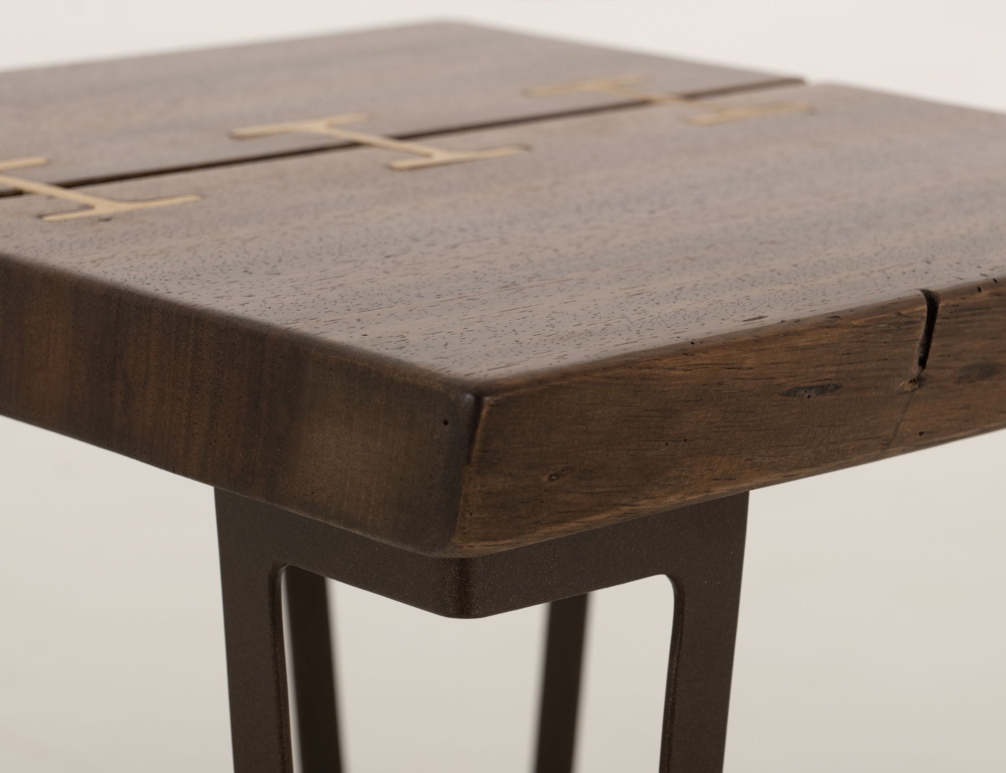 Walnut - Chairside Table - Walnut Brown